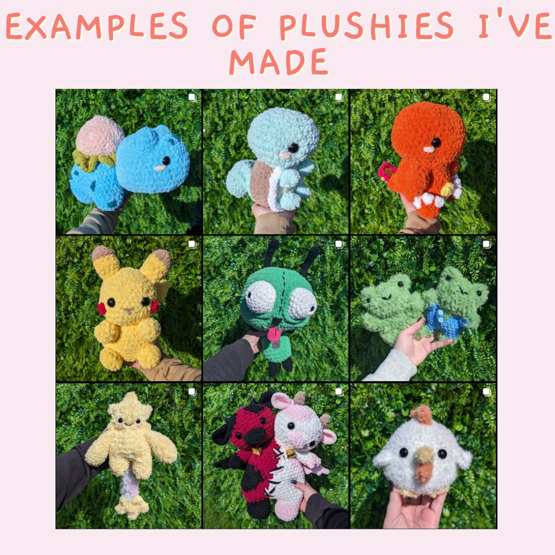 Crochet Plushie Mystery Bag Box / Surprise Plush