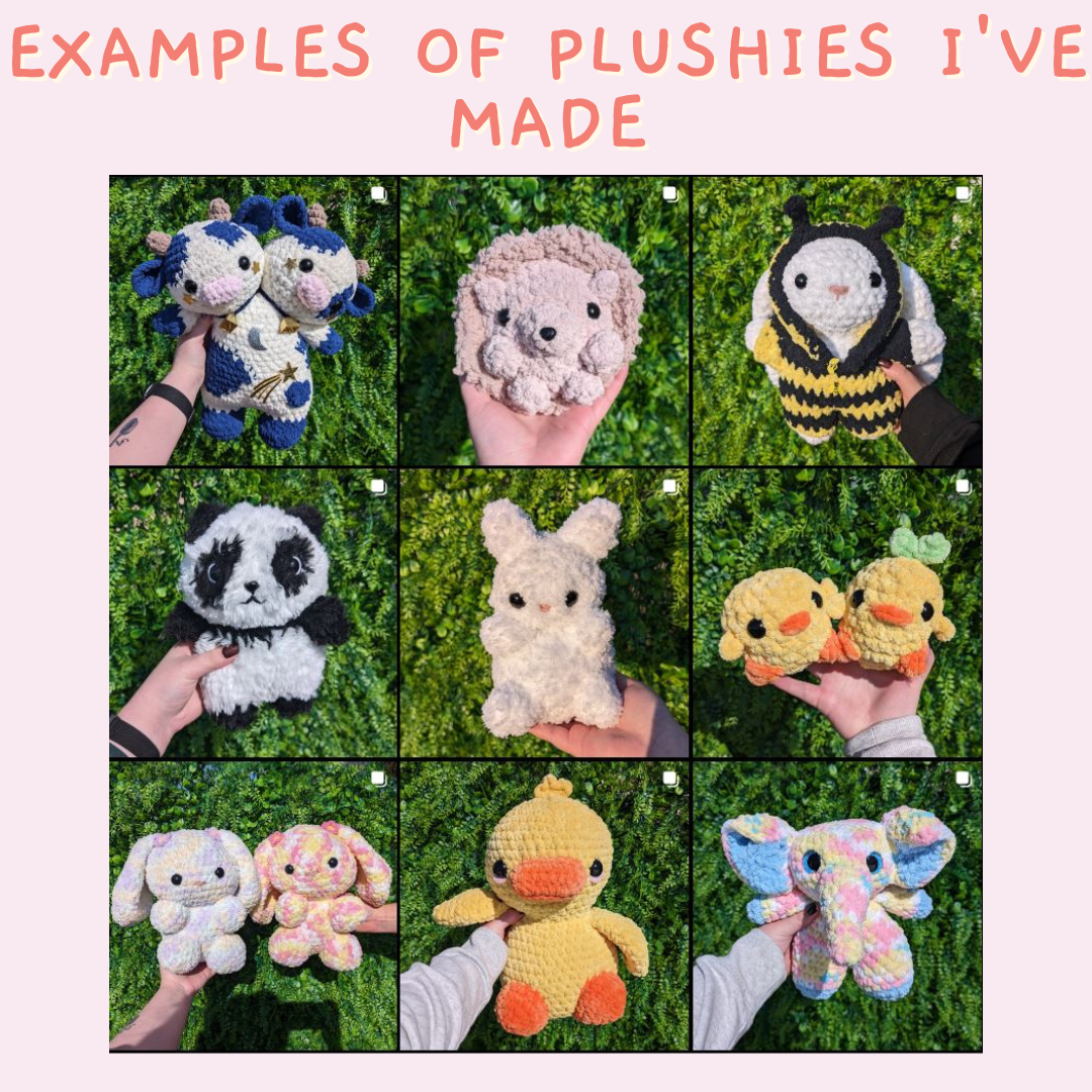 Crochet Plushie Mystery Bag Box / Surprise Plush