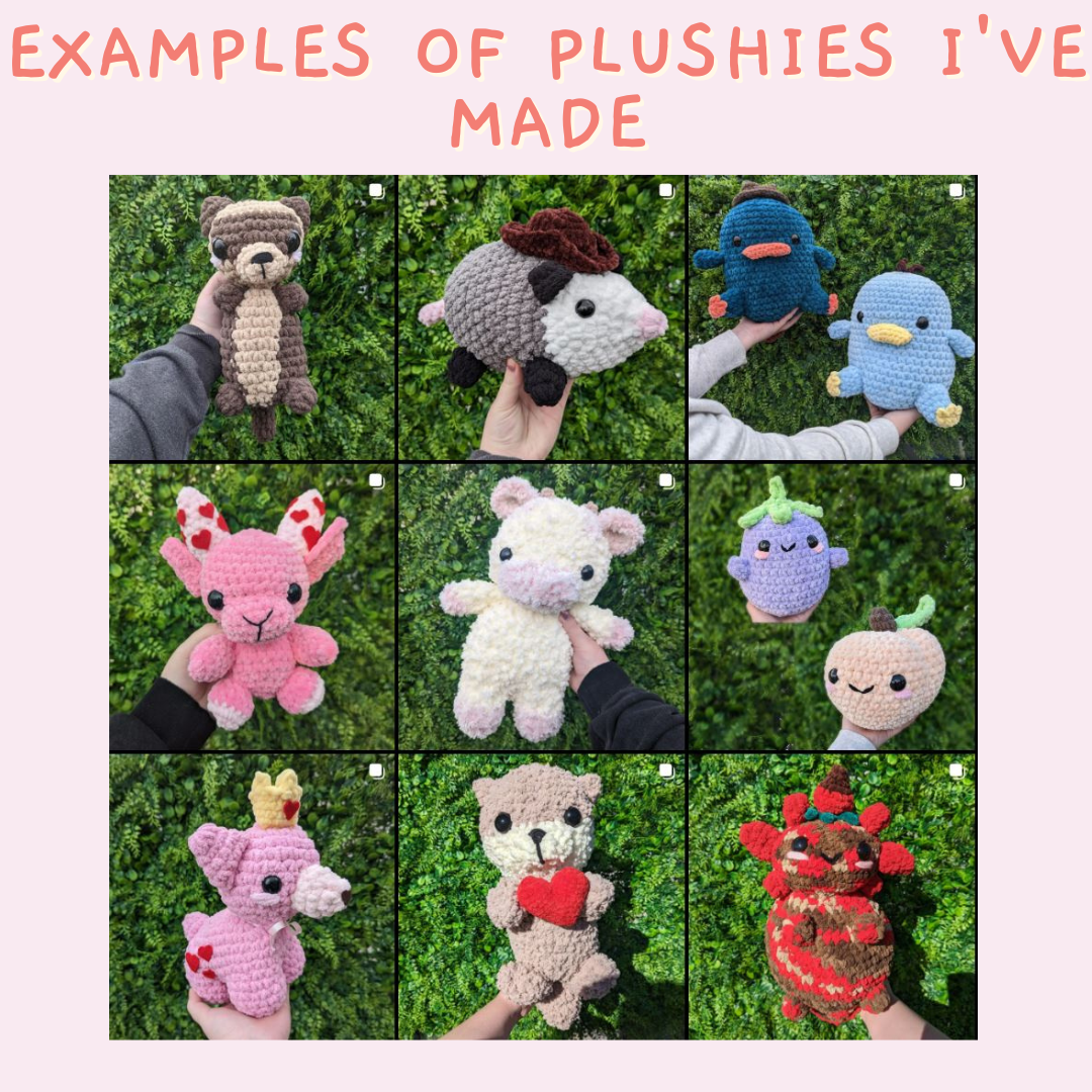 Crochet Plushie Mystery Bag Box / Surprise Plush