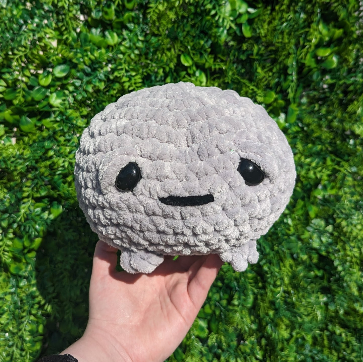 Sad Grumpy Rain Frog Crochet Pattern // NOT PHYSICAL ITEM