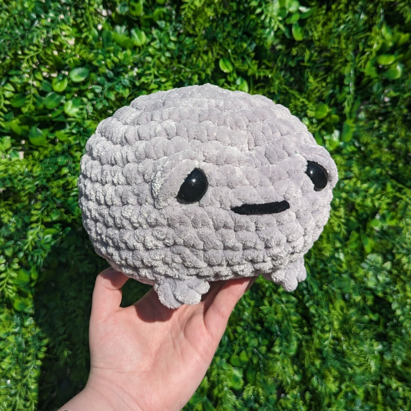 Sad Grumpy Rain Frog Crochet Pattern // NOT PHYSICAL ITEM