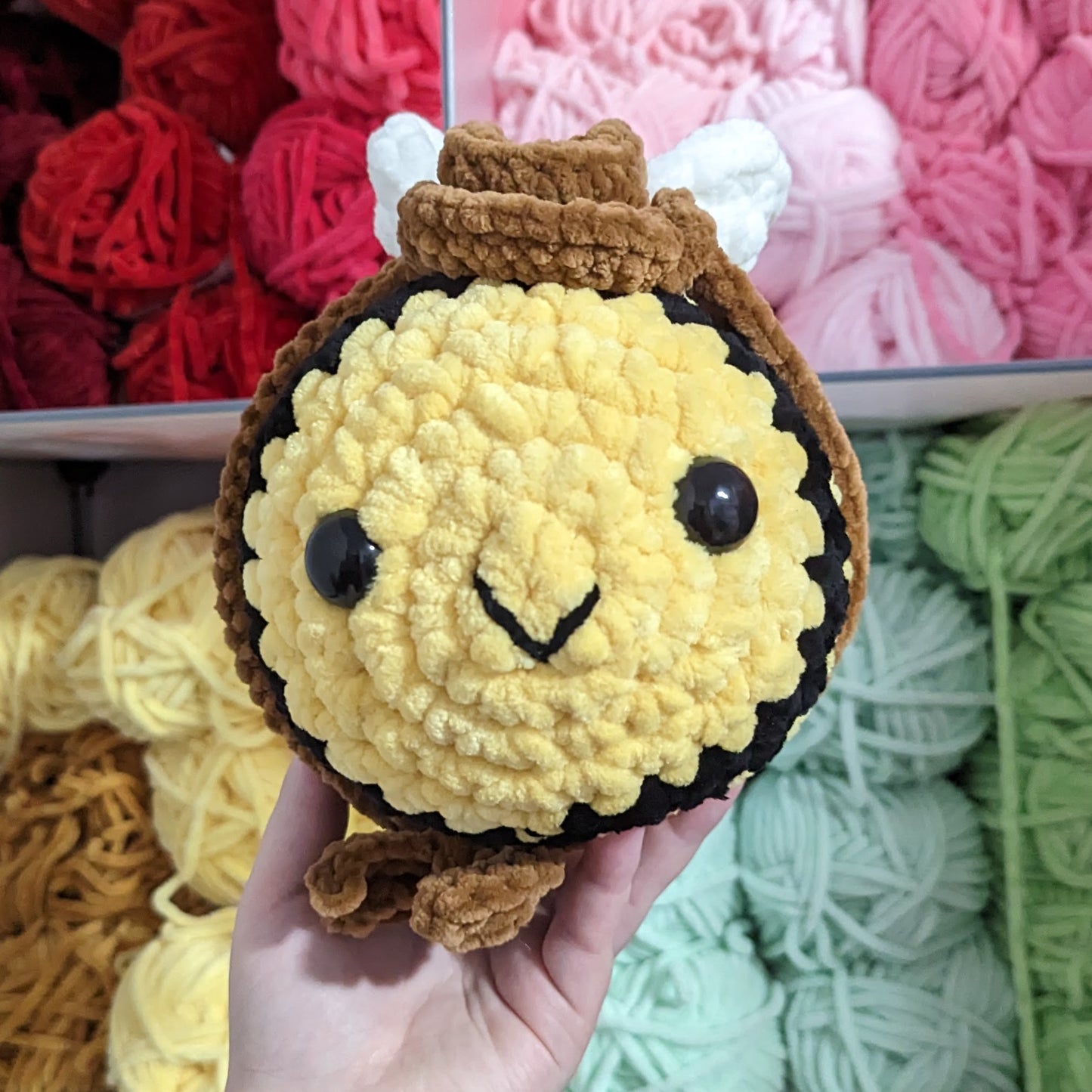 Cowboy Bee Crochet Pattern // NOT PHYSICAL ITEM