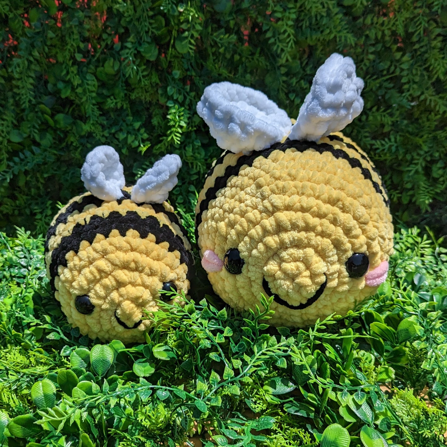 MADE TO ORDER Jumbo Classic Bee Crochet Plushie