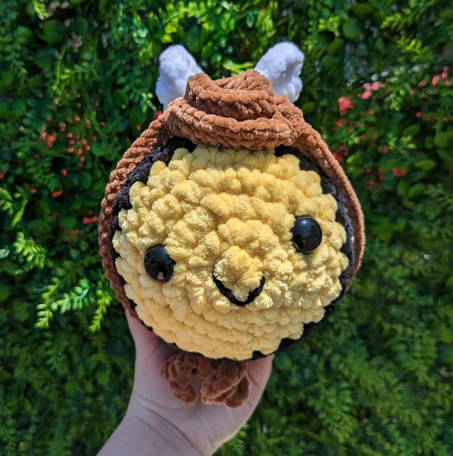 Cowboy Bee Crochet Pattern // NOT PHYSICAL ITEM