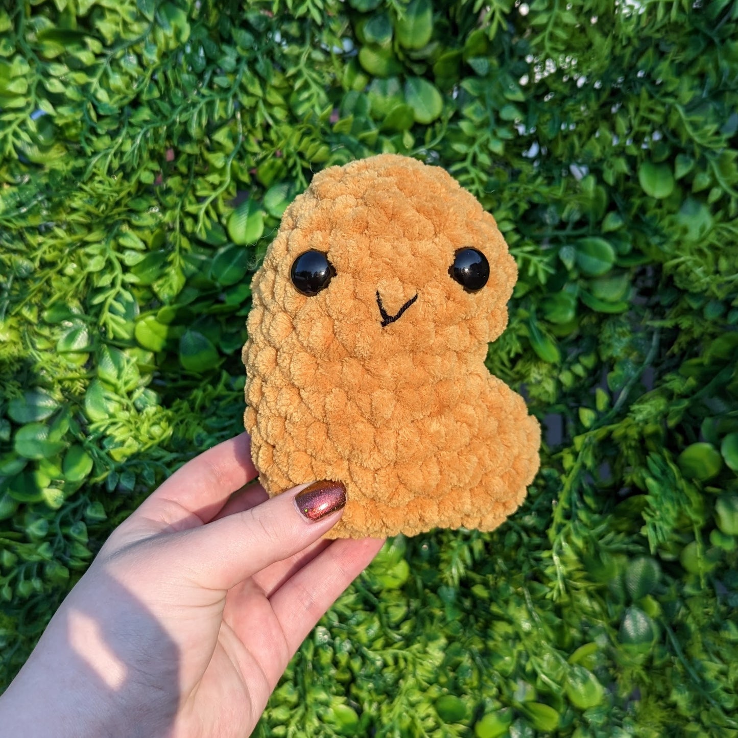 Baby Chicken Nugget Crochet Plushie