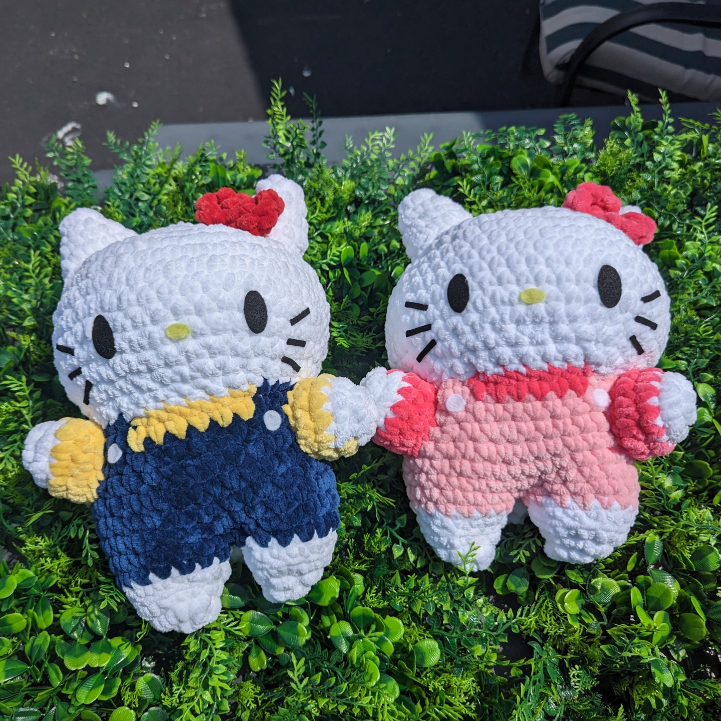 Jumbo Classic Kawaii Japanese Kitty Cat Crochet Plushie