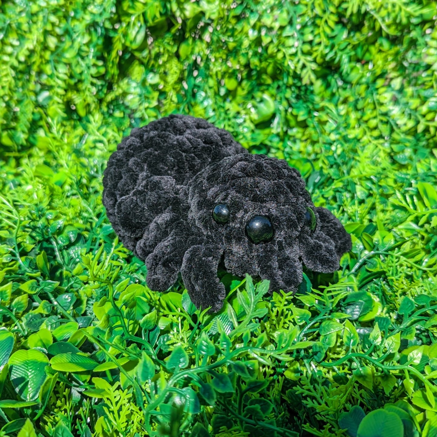 Chubby Spider Crochet Plushie