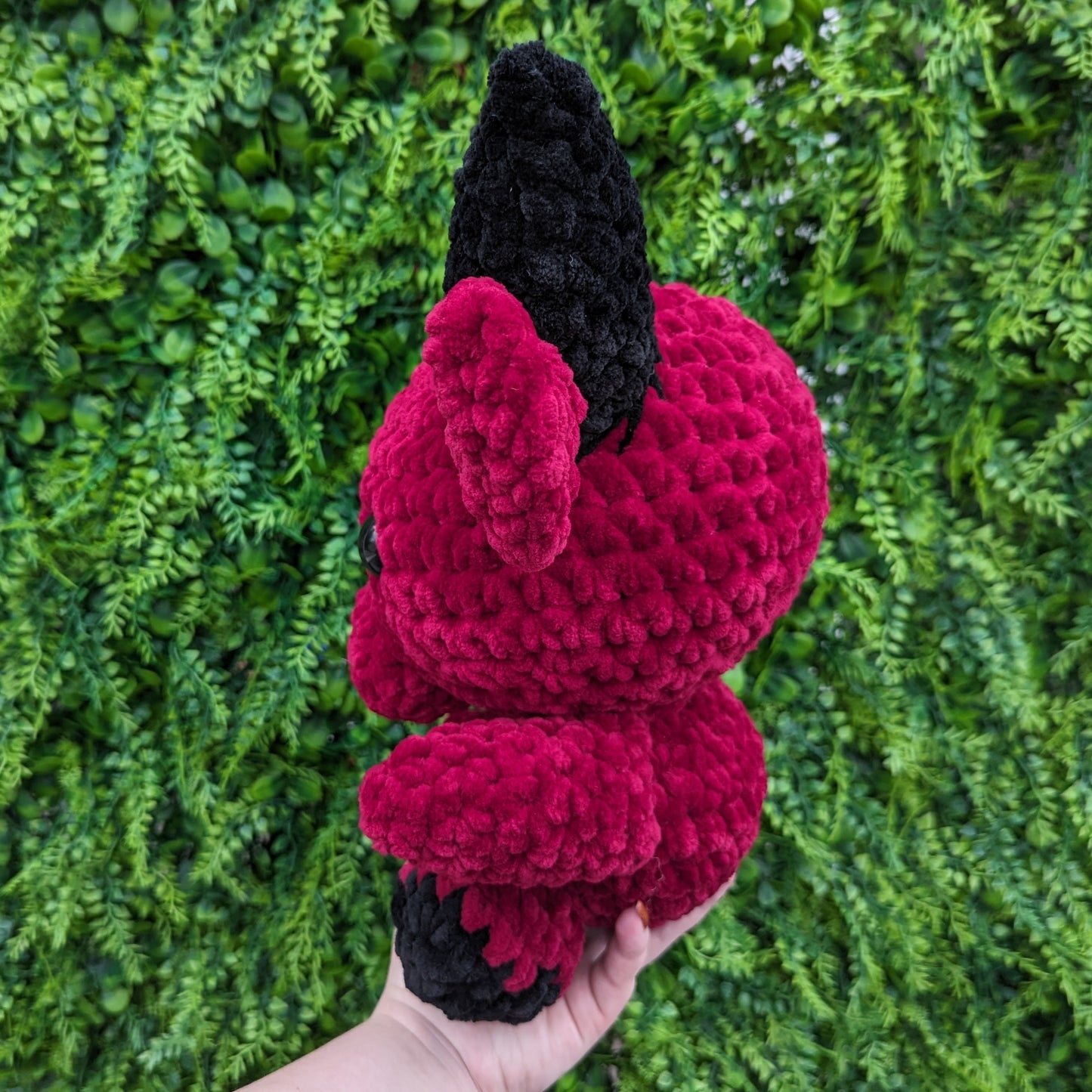 Jumbo Baby Baphomet Goat Crochet Plushie