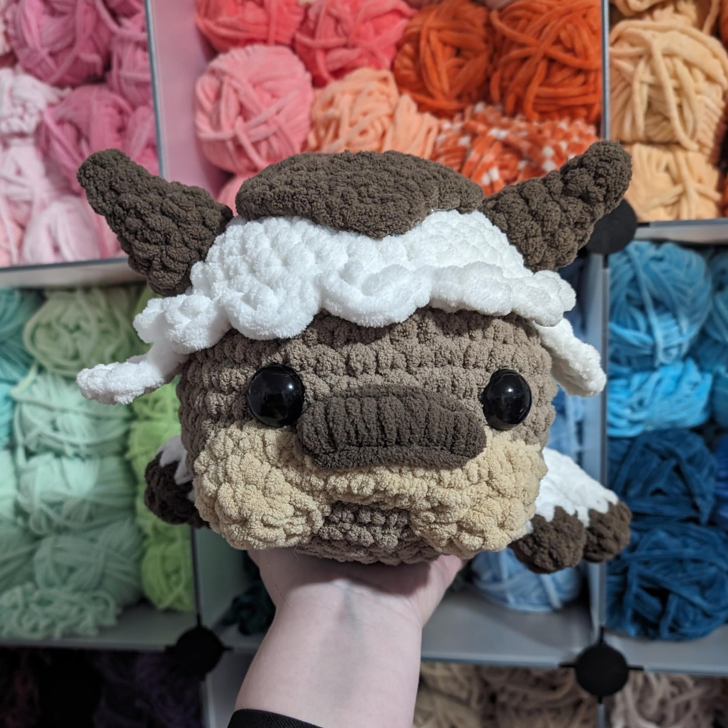 Jumbo Flying Sky Bison Crochet Plushie
