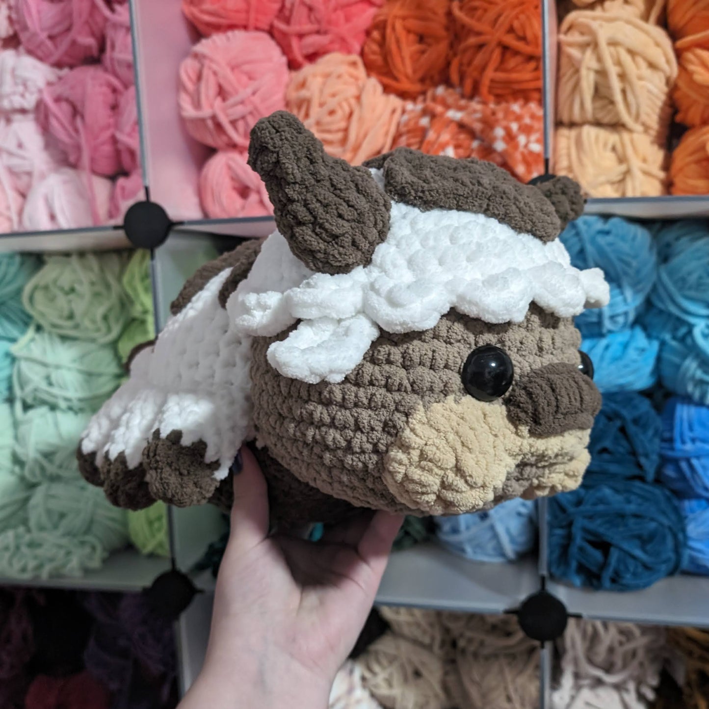 Jumbo Flying Sky Bison Crochet Plushie