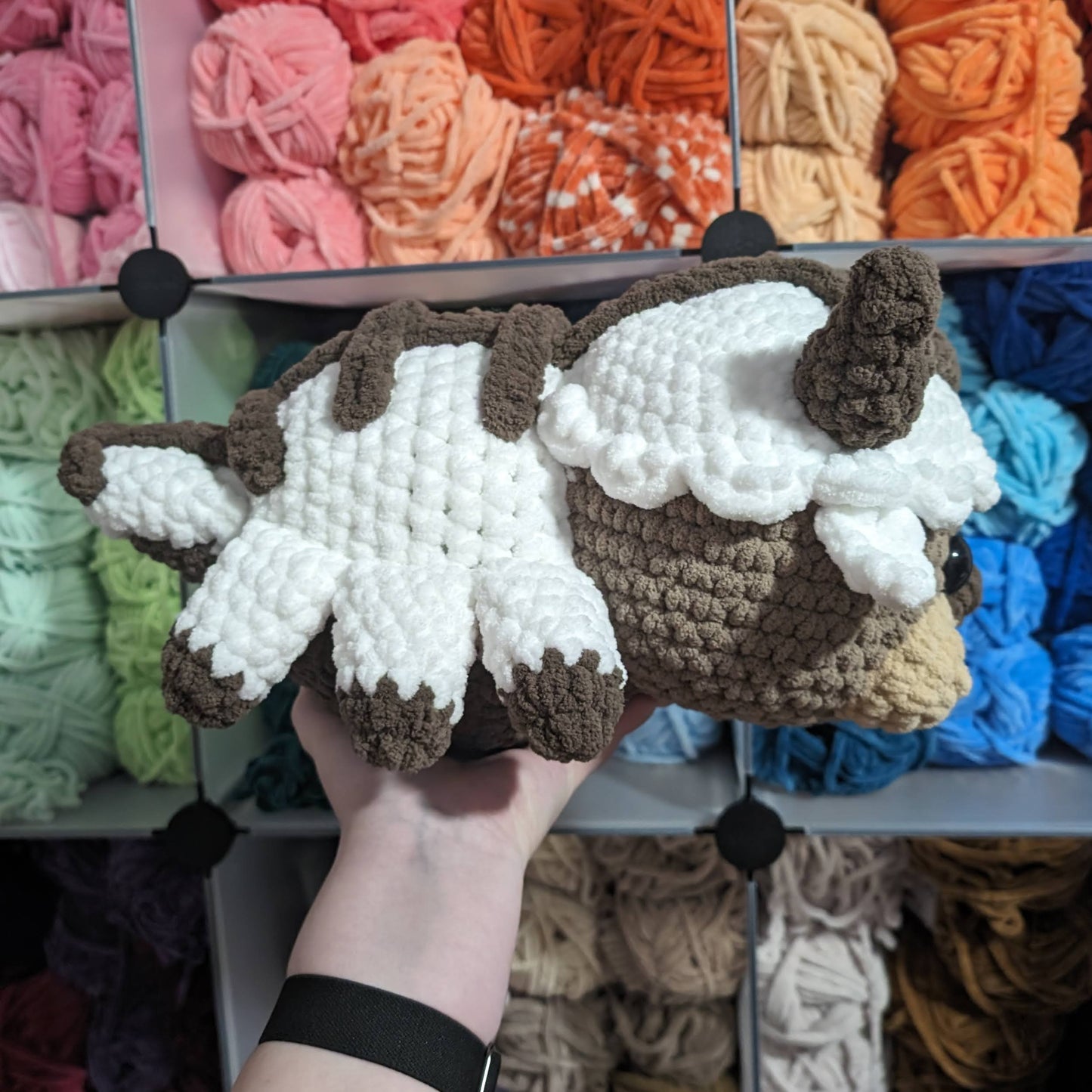Jumbo Flying Sky Bison Crochet Plushie