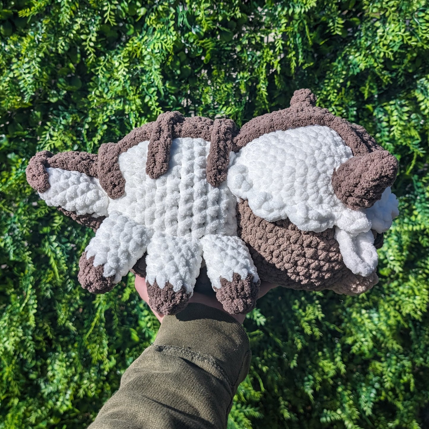 Jumbo Flying Sky Bison Crochet Plushie