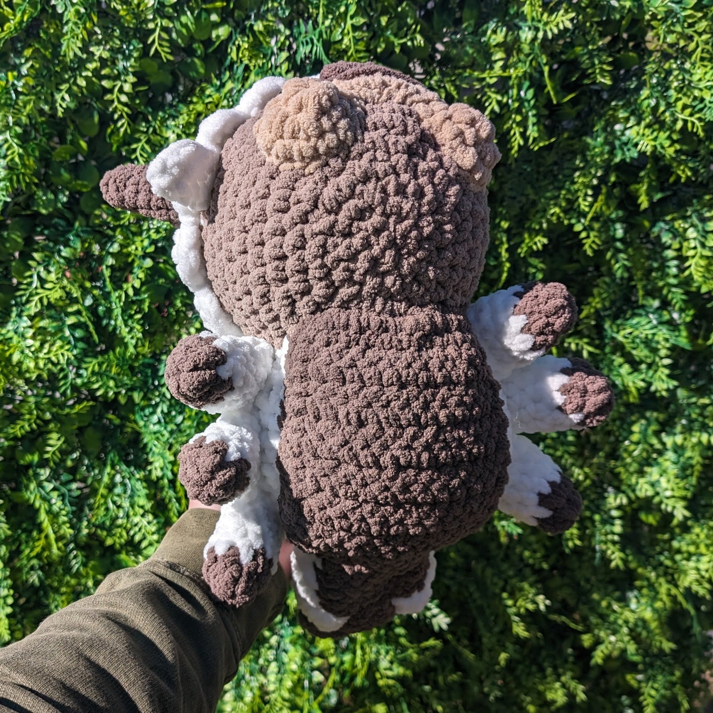 Jumbo Flying Sky Bison Crochet Plushie
