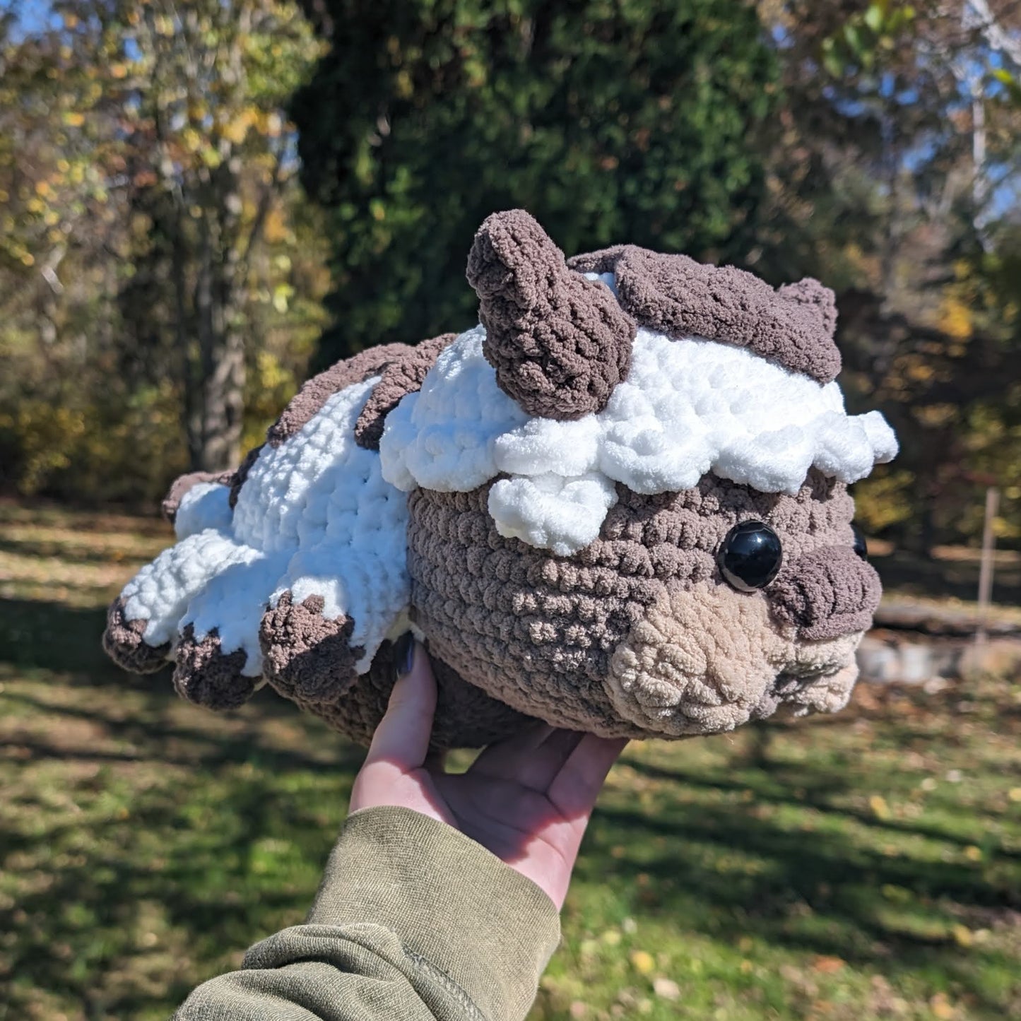 Jumbo Flying Sky Bison Crochet Plushie