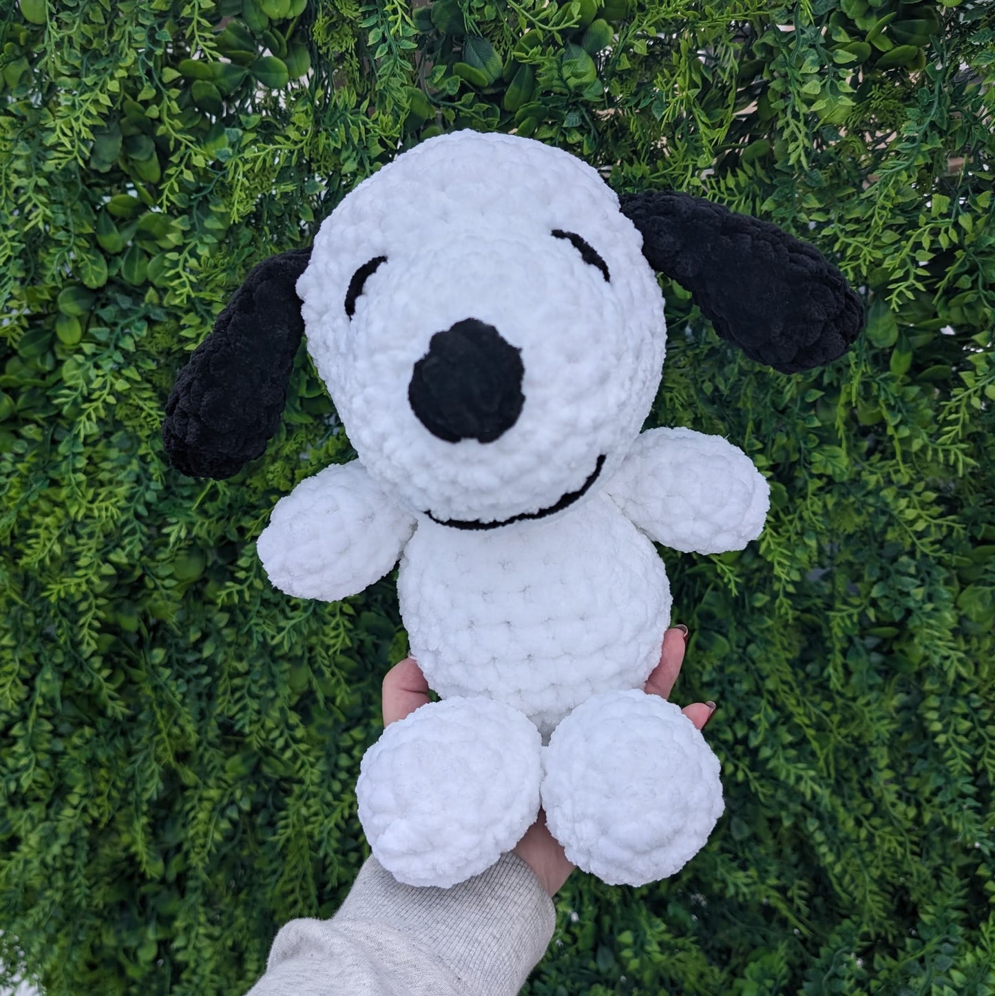 Cartoon Dog Crochet Pattern (includes heart) // NOT A PHYSICAL ITEM