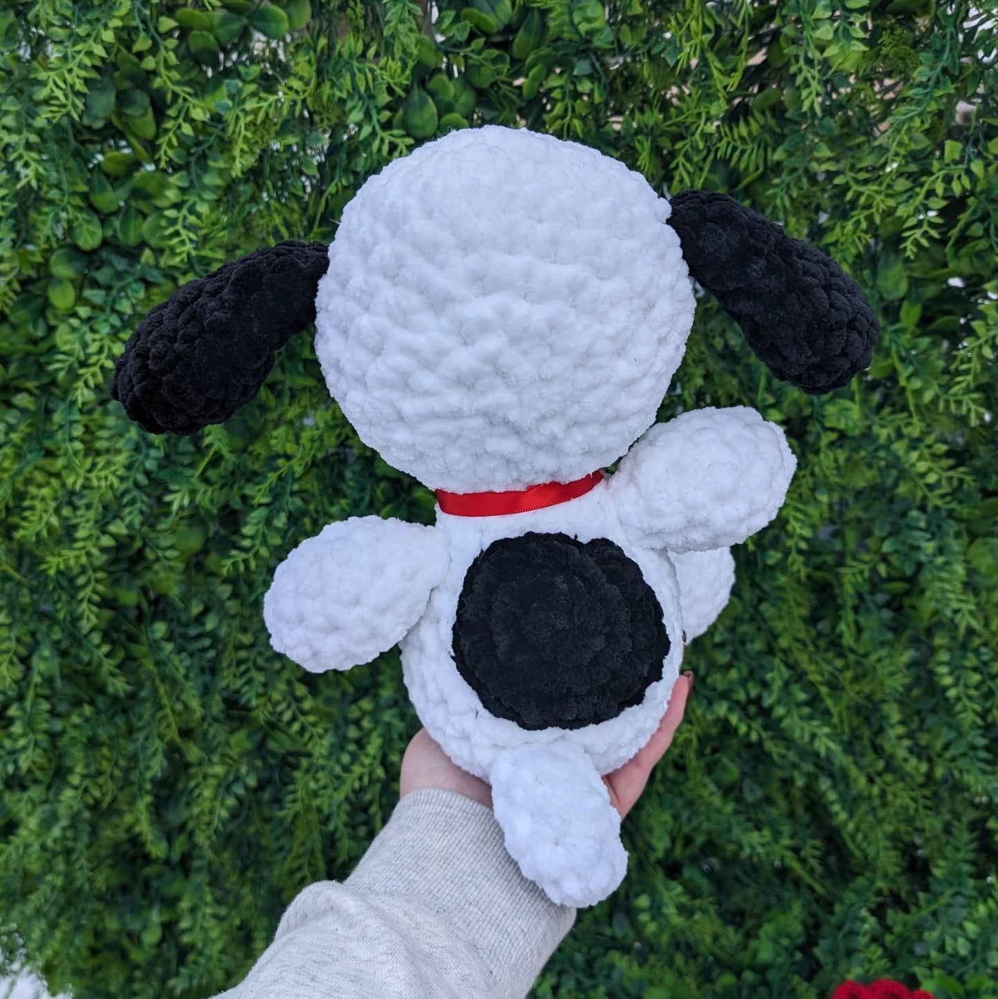 Cartoon Dog Crochet Pattern (includes heart) // NOT A PHYSICAL ITEM