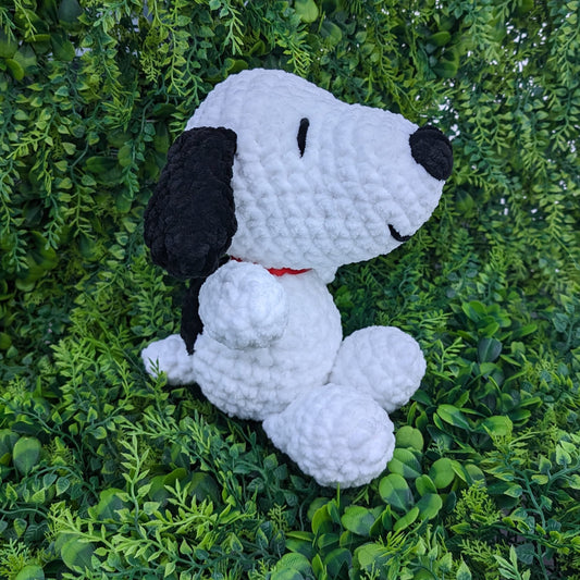 Jumbo Cartoon Dog Crochet Plushie [Archived]