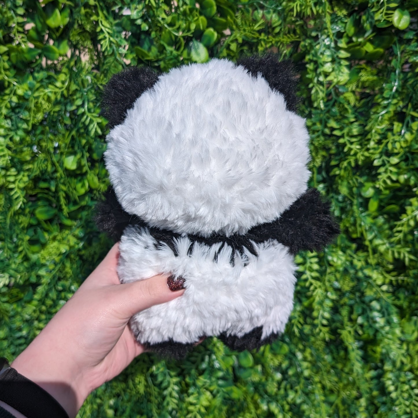 Fluffy Panda Bear Crochet Plushie