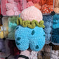 Jumbo Fuzzy Grass Strawberry Frog Dinosaur Pocket Monster Crochet Plushie [Archived]
