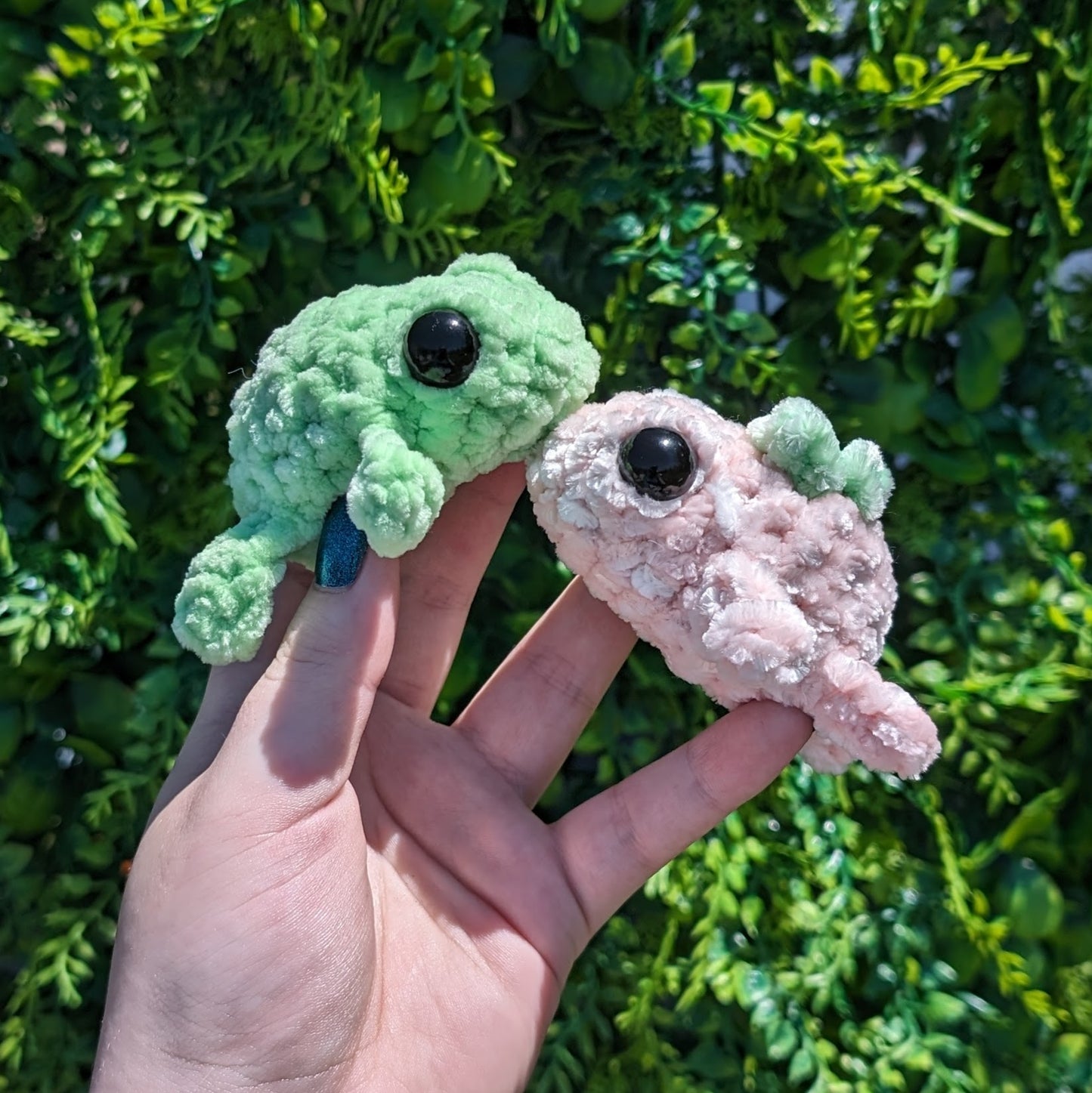 Baby Frog Crochet Plushie