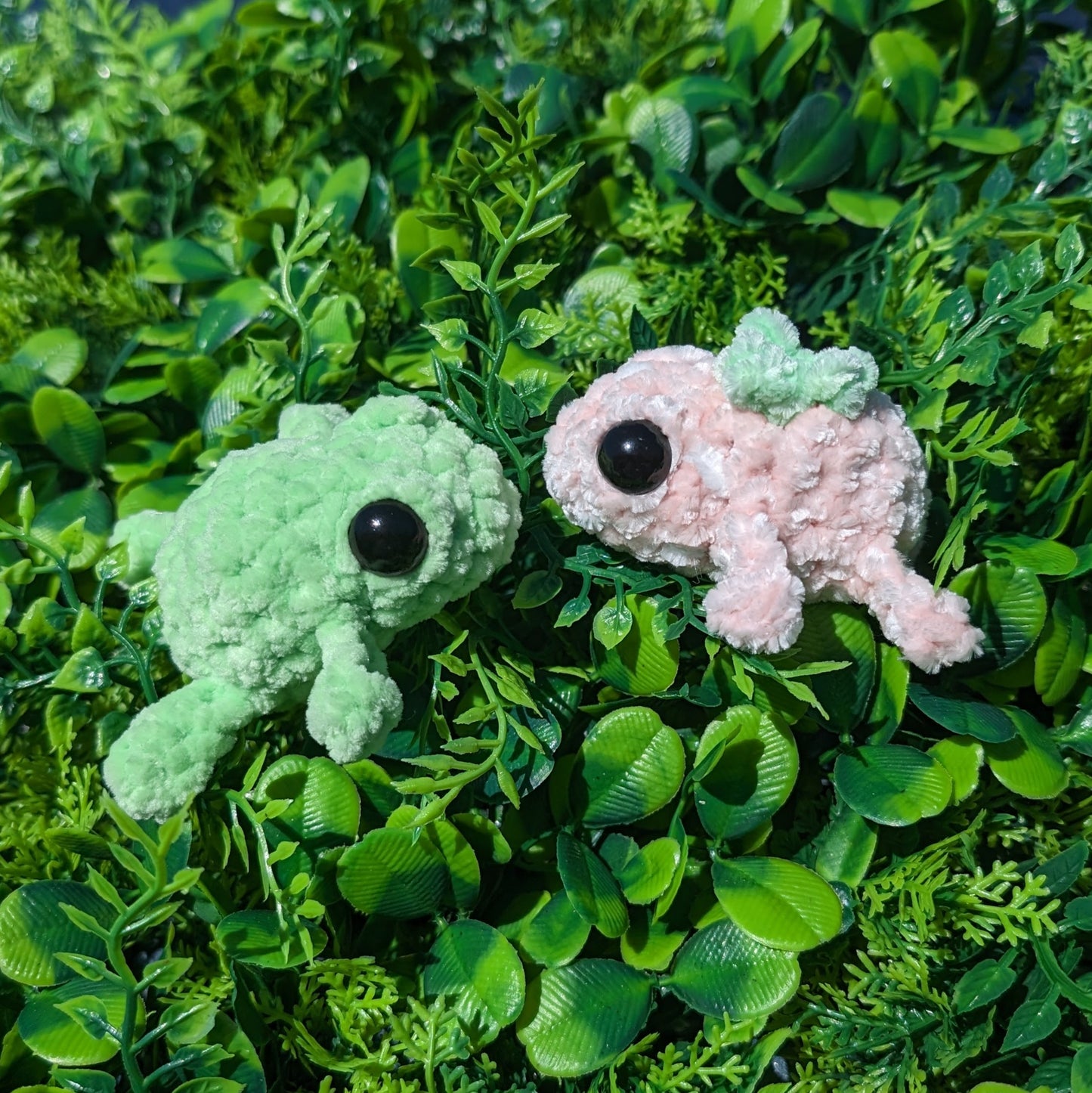 Baby Frog Crochet Plushie