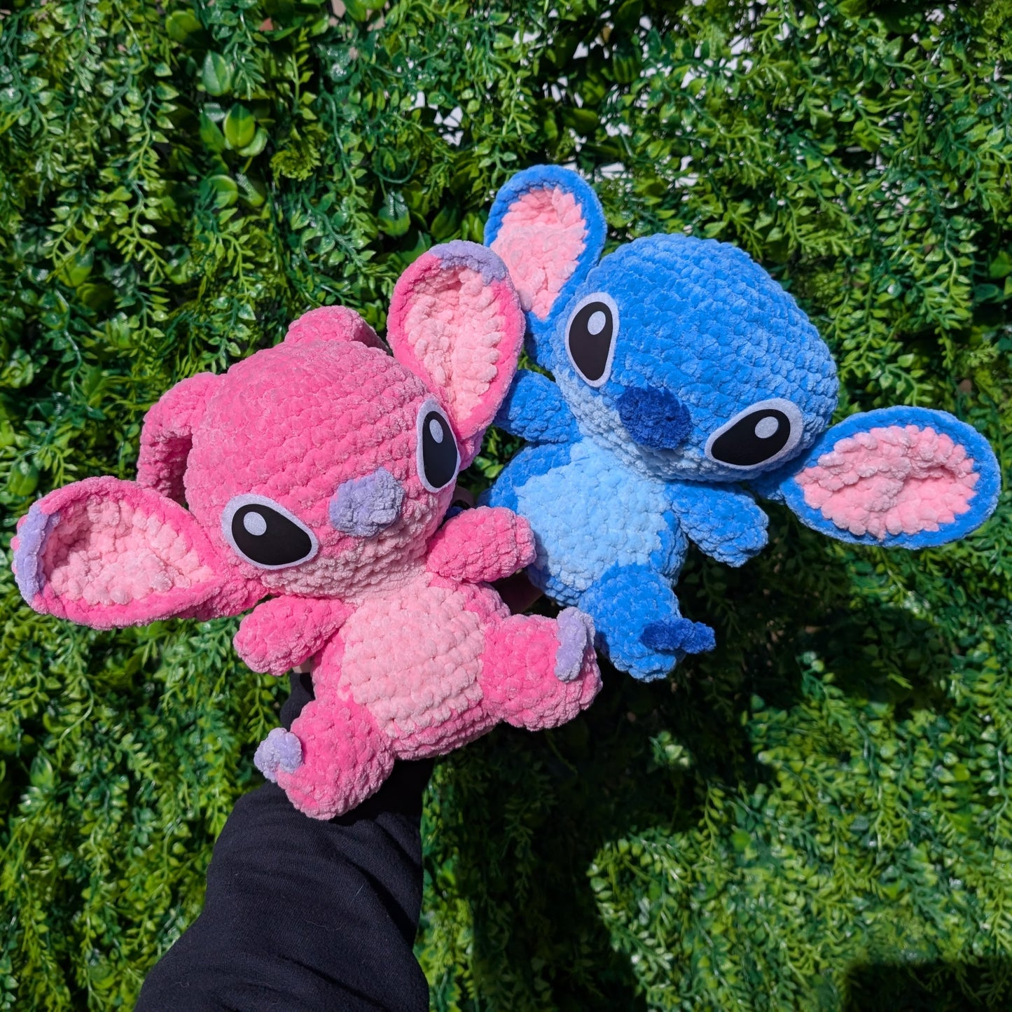 Blue Alien Family Friend Crochet Plushie
