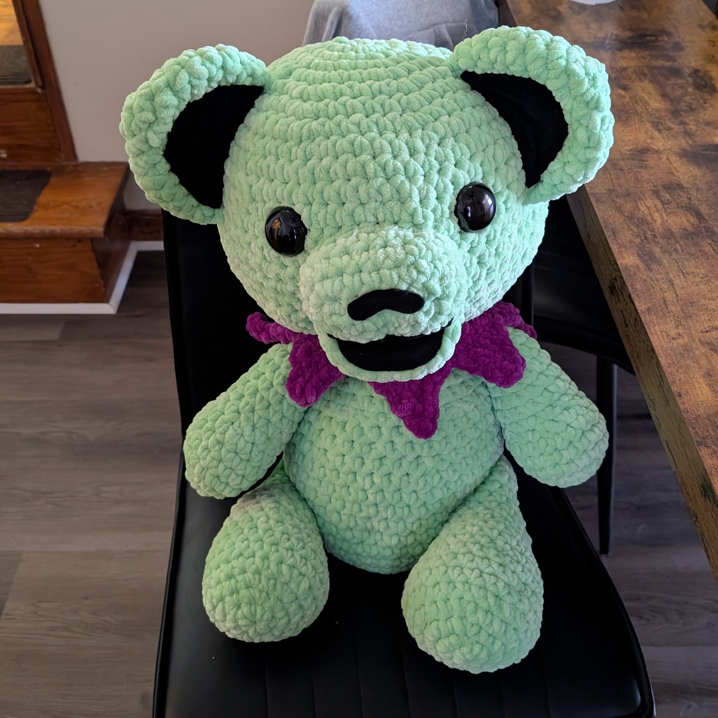 Jumbo Dancing Bear Crochet Pattern // Digital PDF File - NOT PHYSICAL ITEM