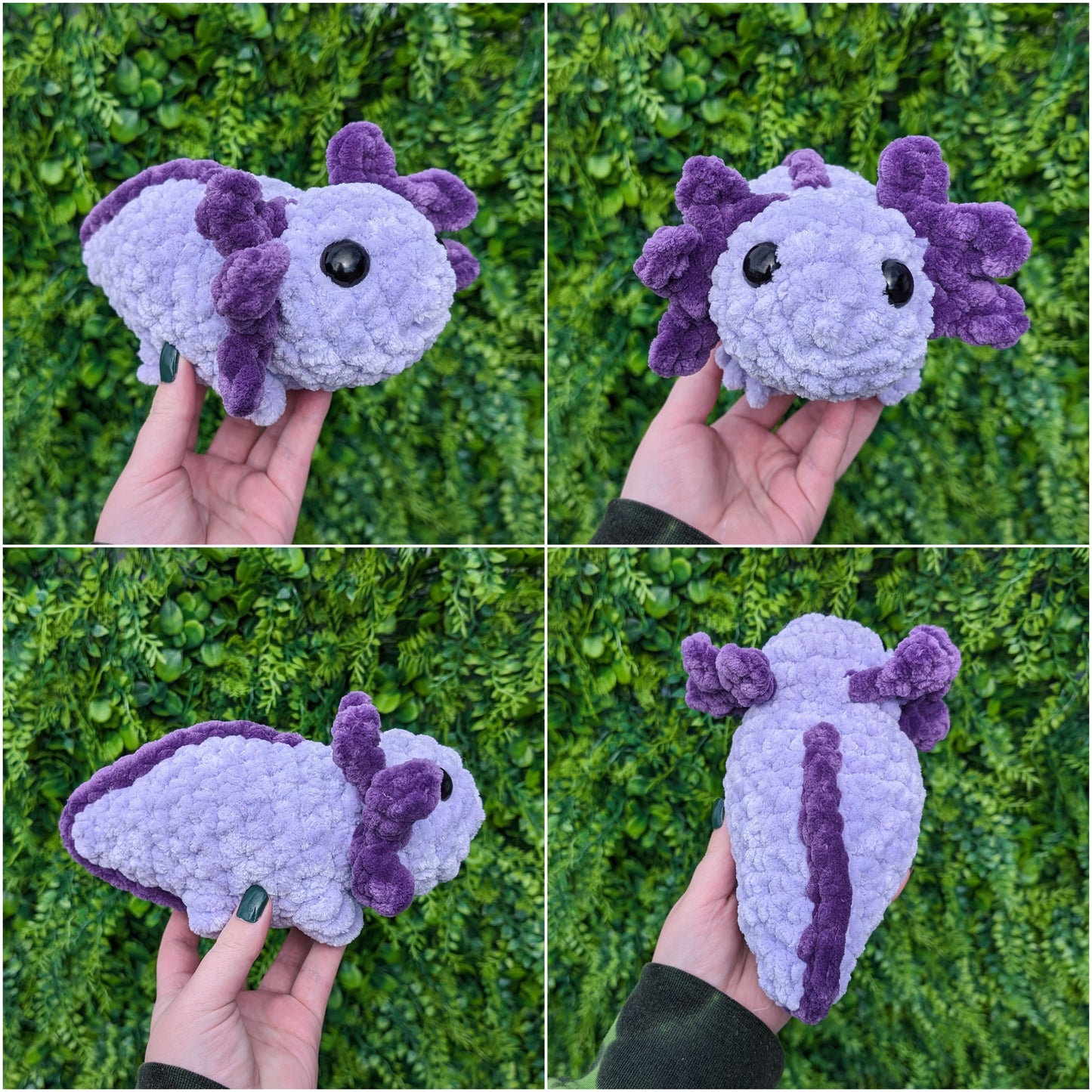 Chunky Baby Axolotl Crochet Plushie [Archived]