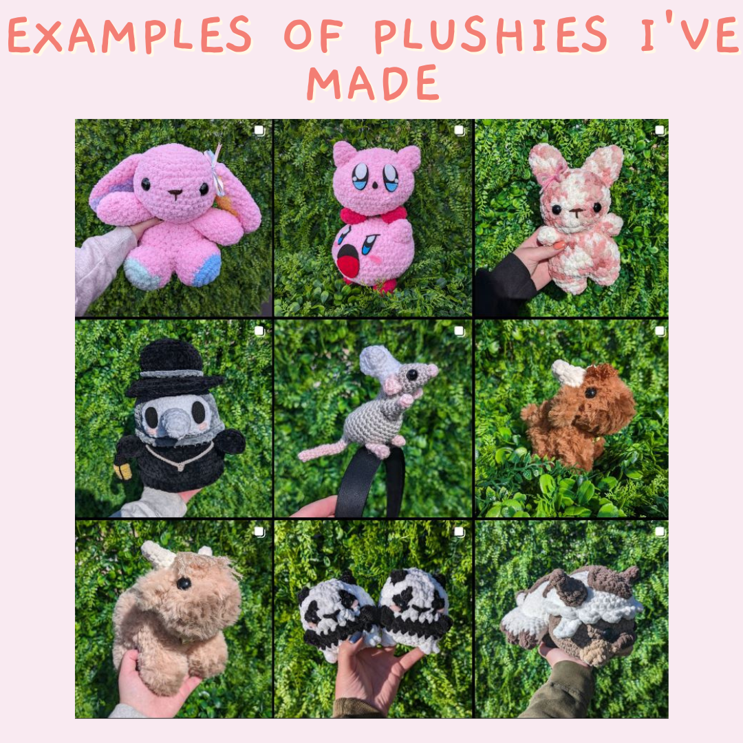 Crochet Plushie Mystery Bag Box / Surprise Plush