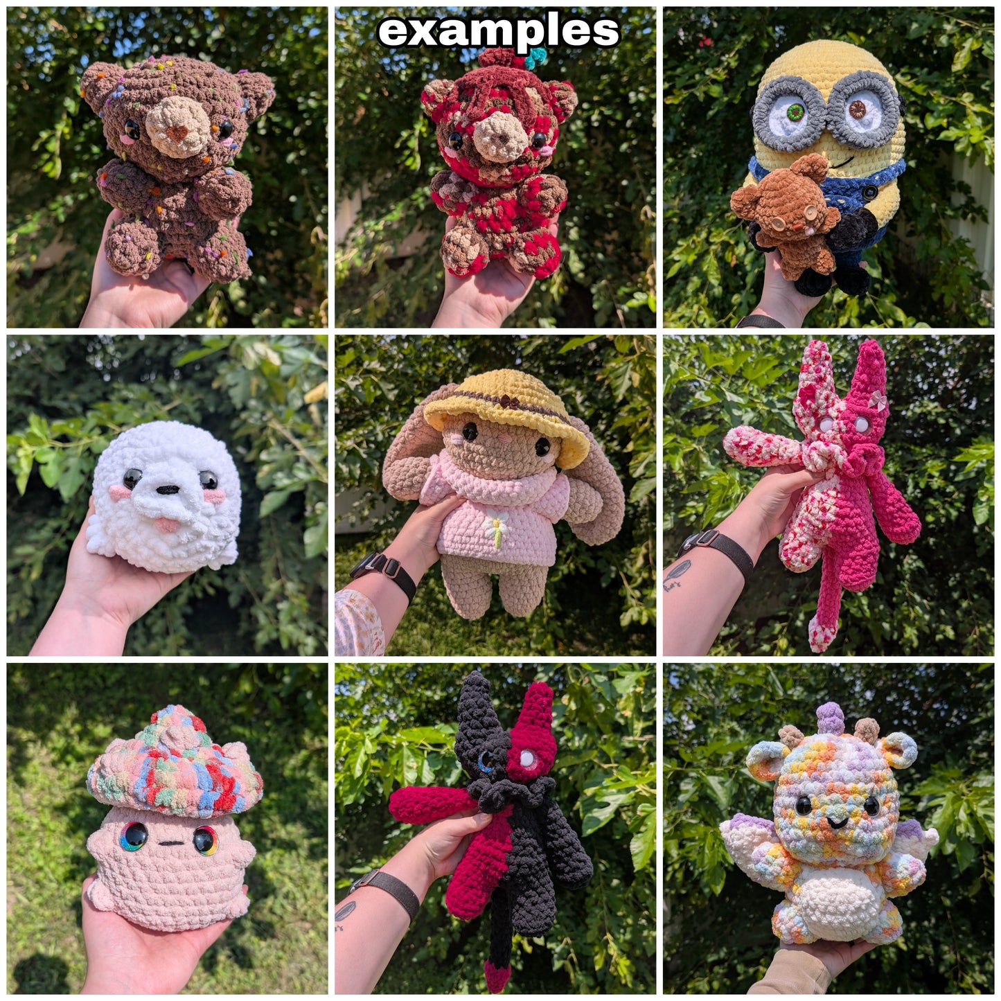 Crochet Plushie Mystery Bag Box / Surprise Plush