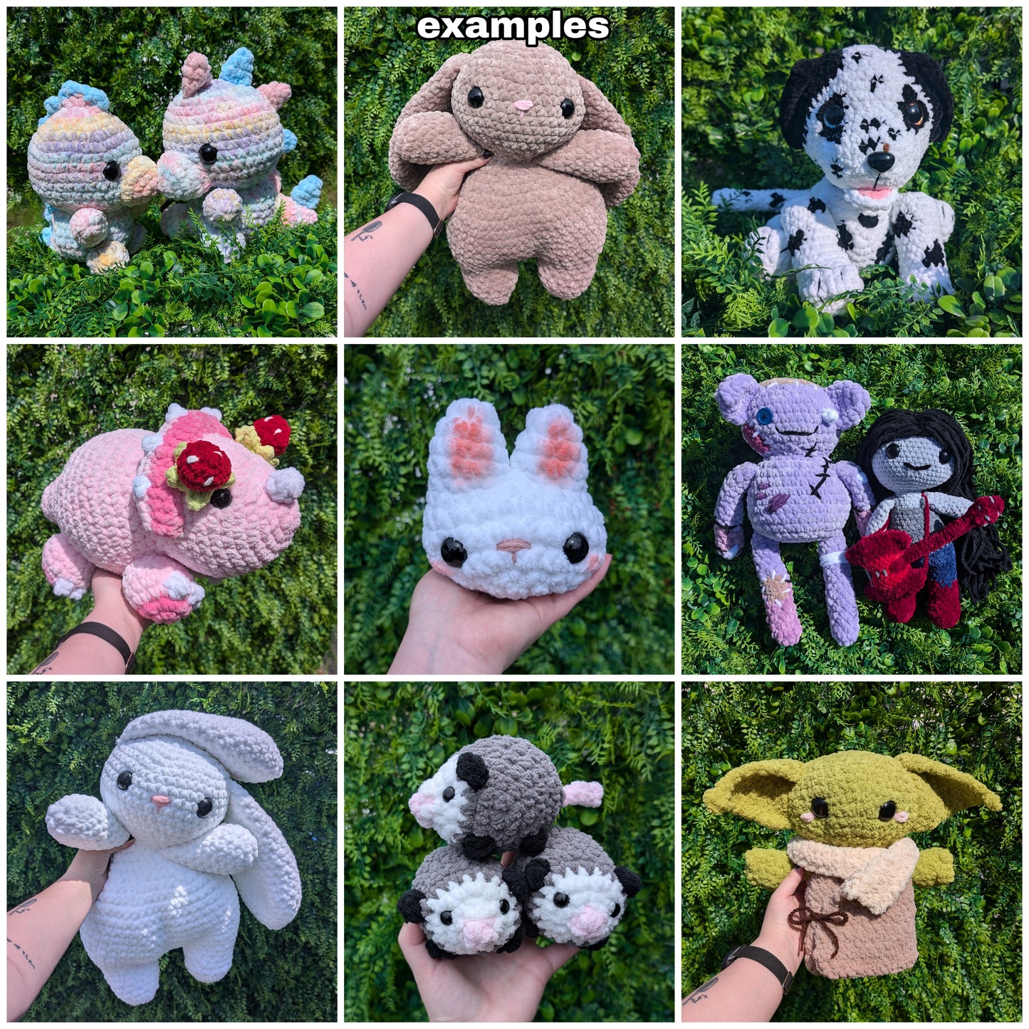 Crochet Plushie Mystery Bag Box / Surprise Plush