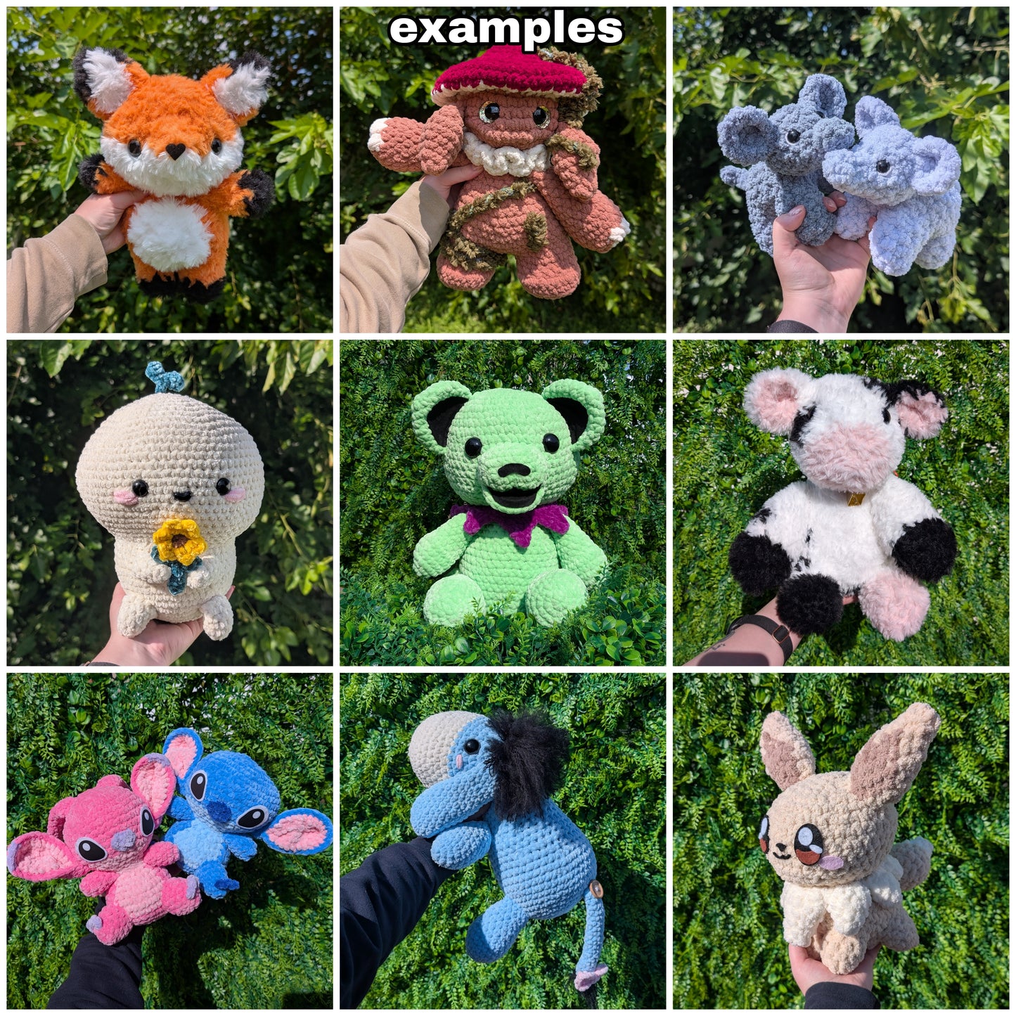 Crochet Plushie Mystery Bag Box / Surprise Plush