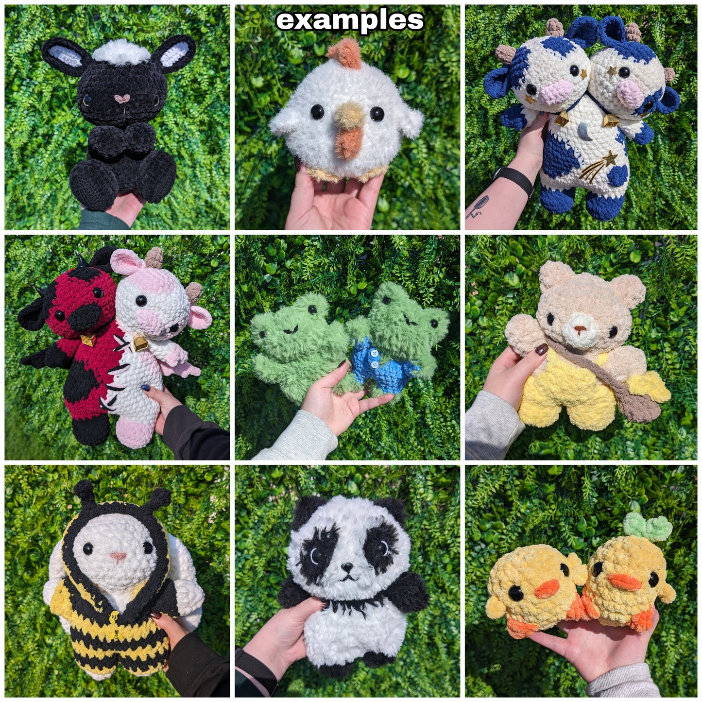 Crochet Plushie Mystery Bag Box / Surprise Plush