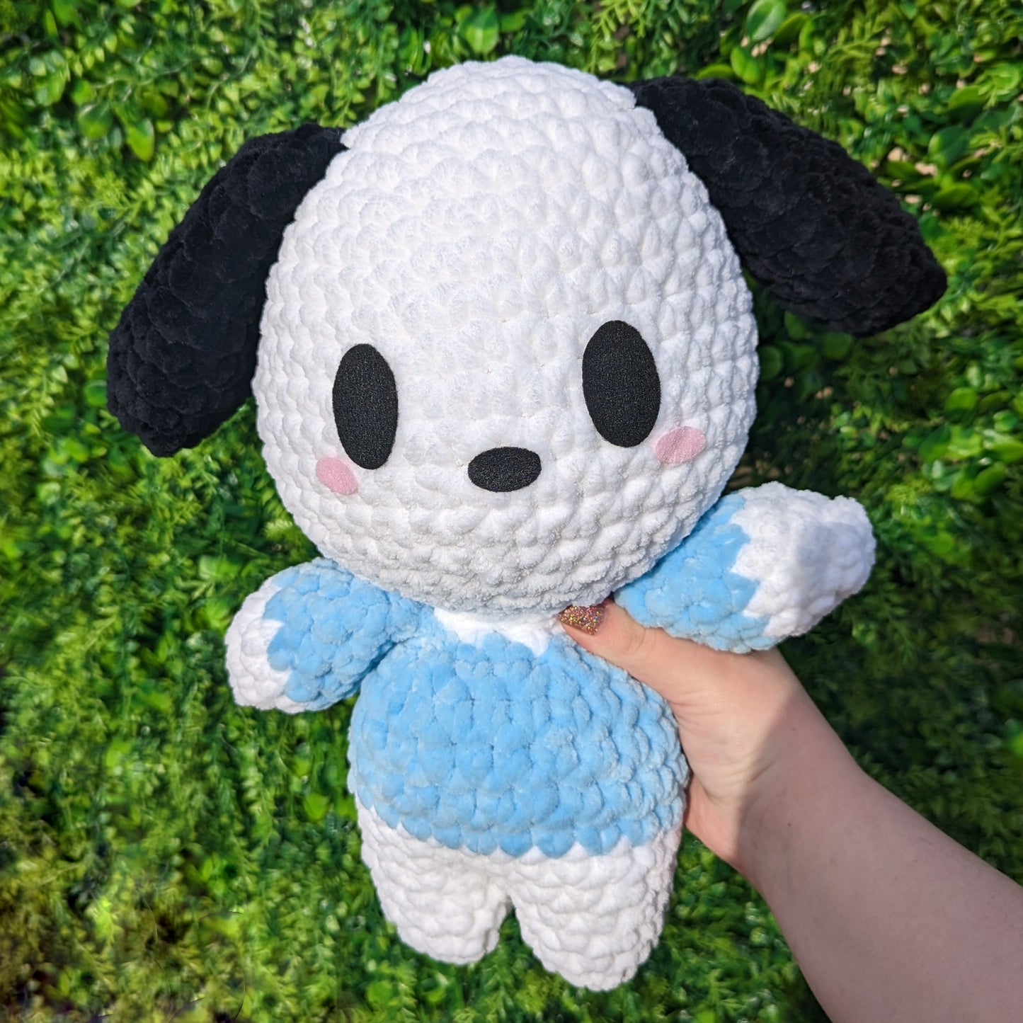 HECHO A PEDIDO Jumbo Kawaii Perro Japonés Peluche