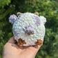 Grape Chubby Cow Stress Ball Crochet Plushie [Archived]