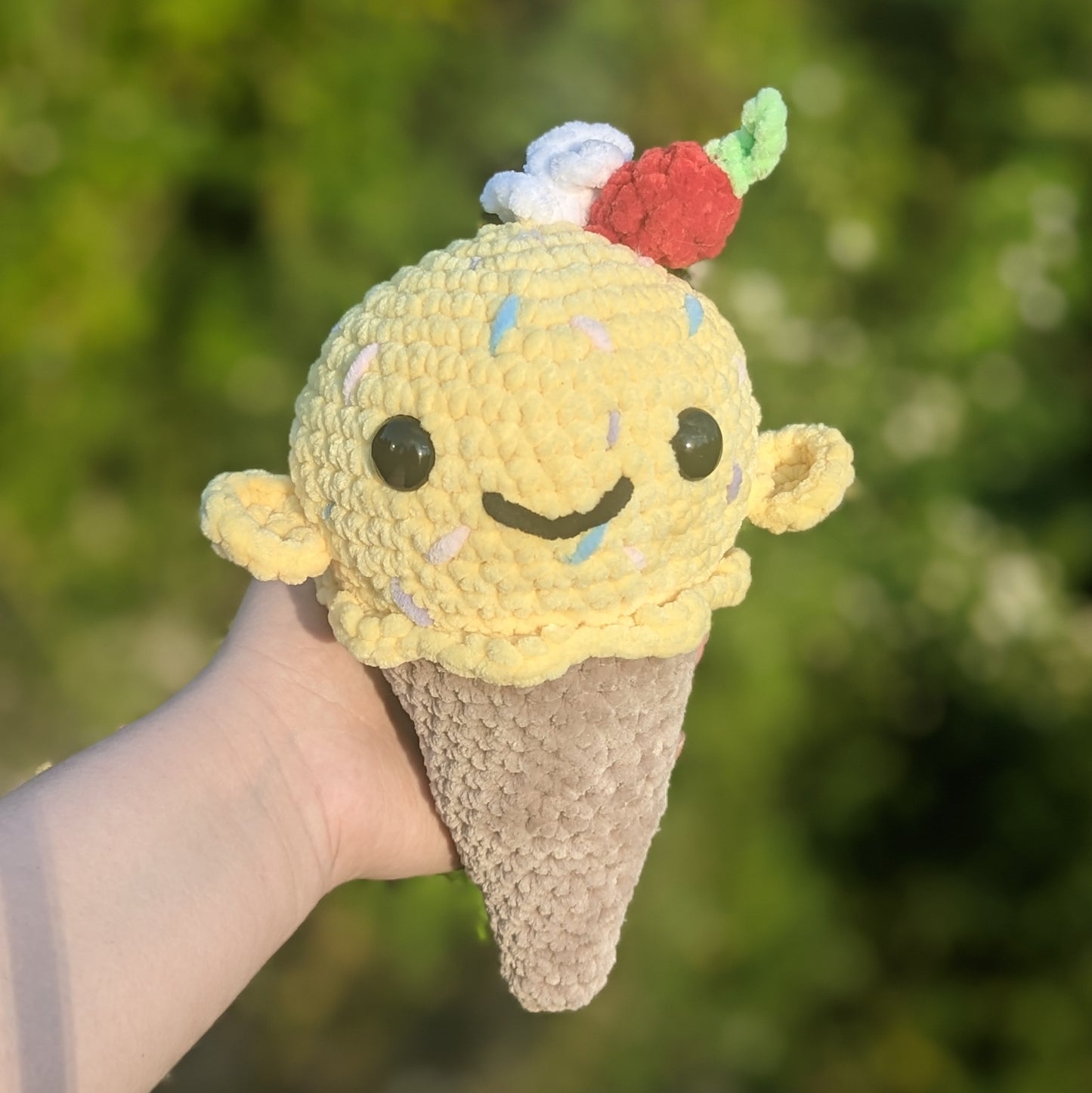Patrón de crochet de helado y cupcake de ballena de postre 2 en 1 // ARTÍCULO NO FÍSICO