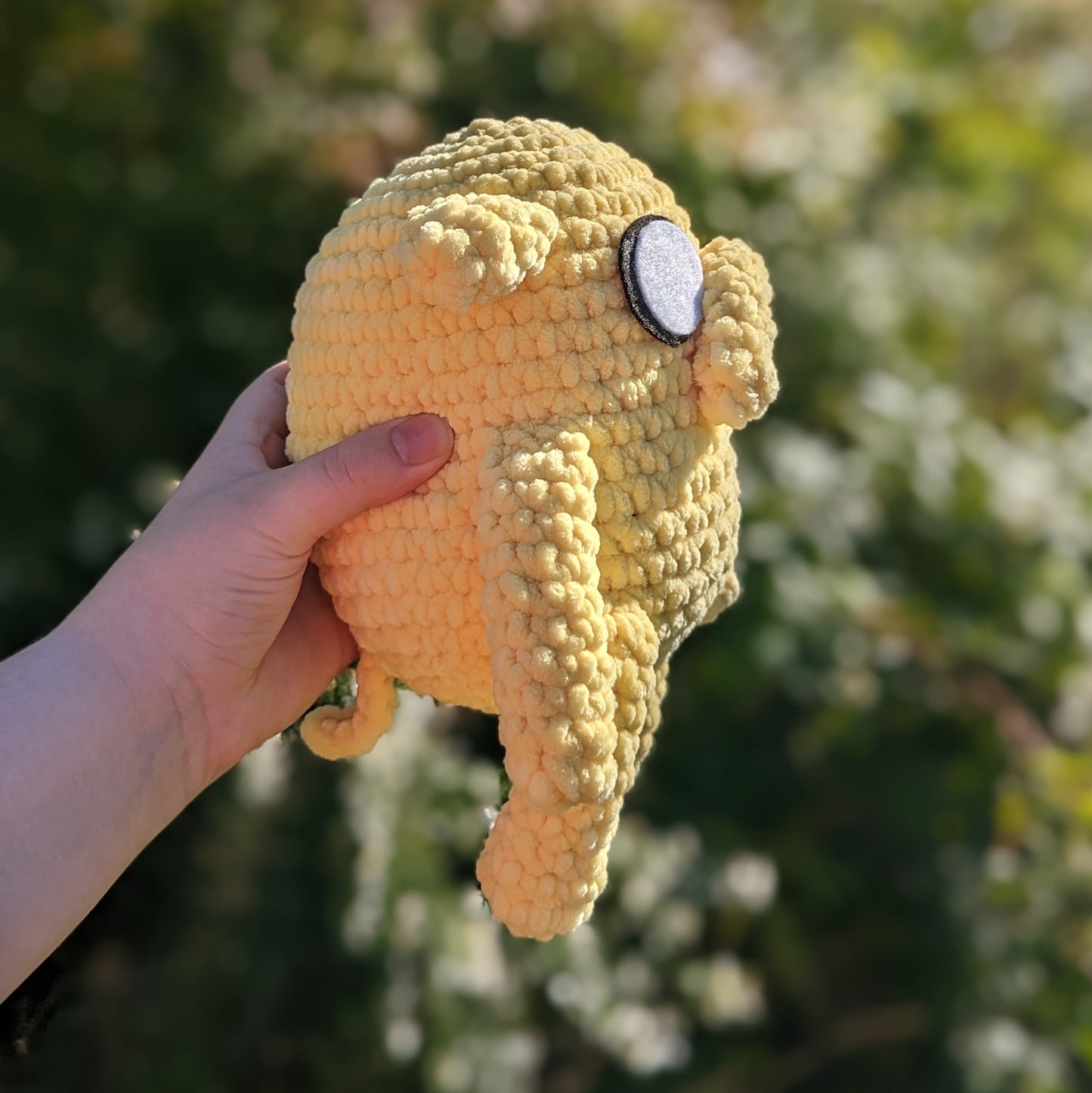 HECHO A PEDIDO Jumbo Jake el Perro Crochet Plushie
