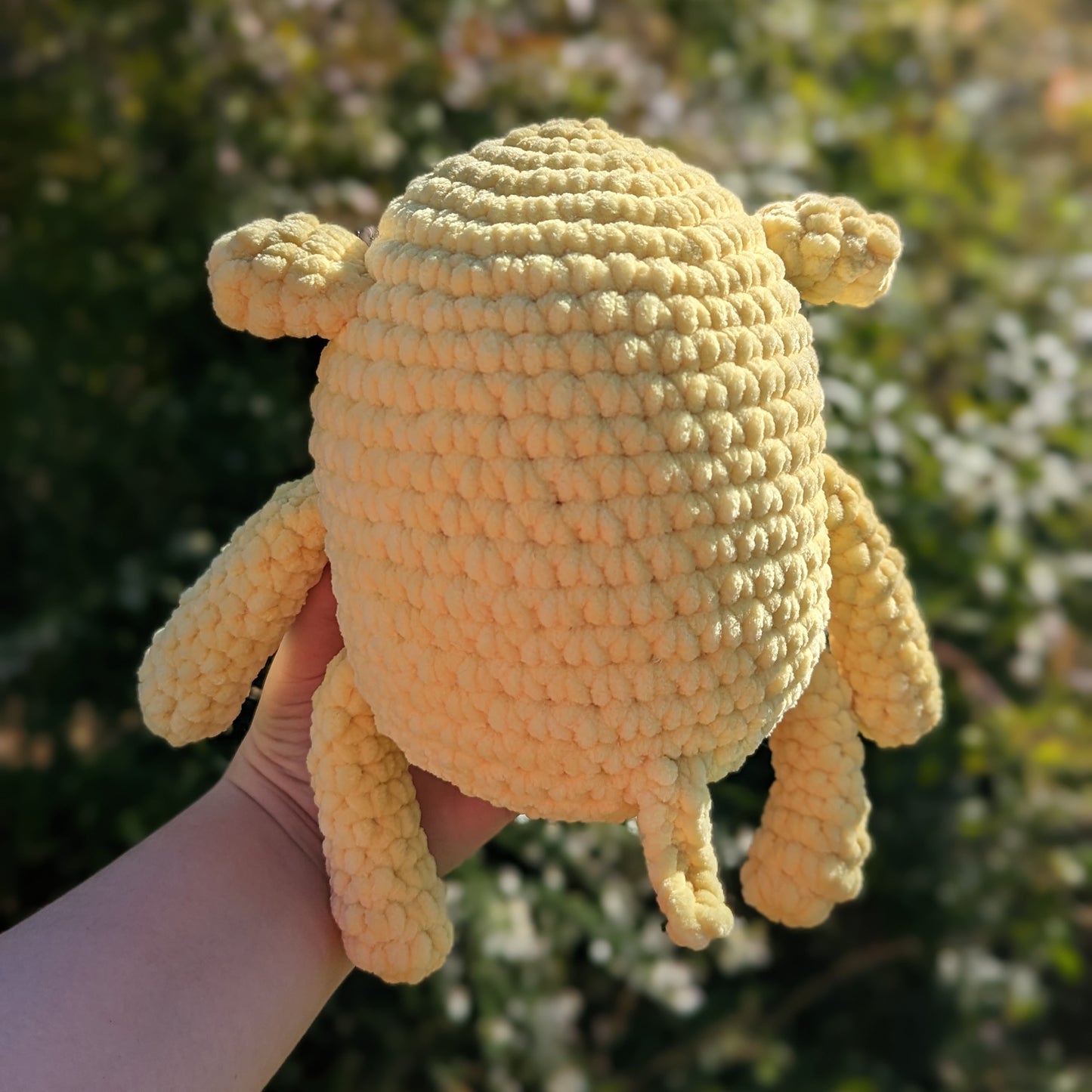 HECHO A PEDIDO Jumbo Jake el Perro Crochet Plushie