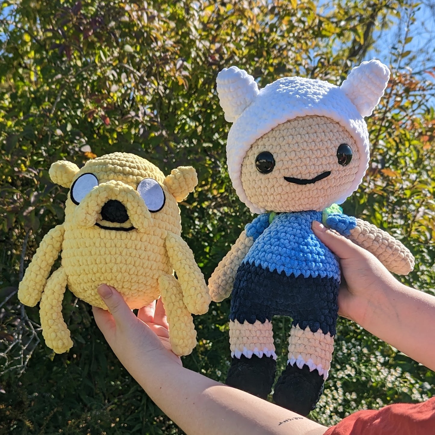 HECHO A PEDIDO Jumbo Jake el Perro Crochet Plushie