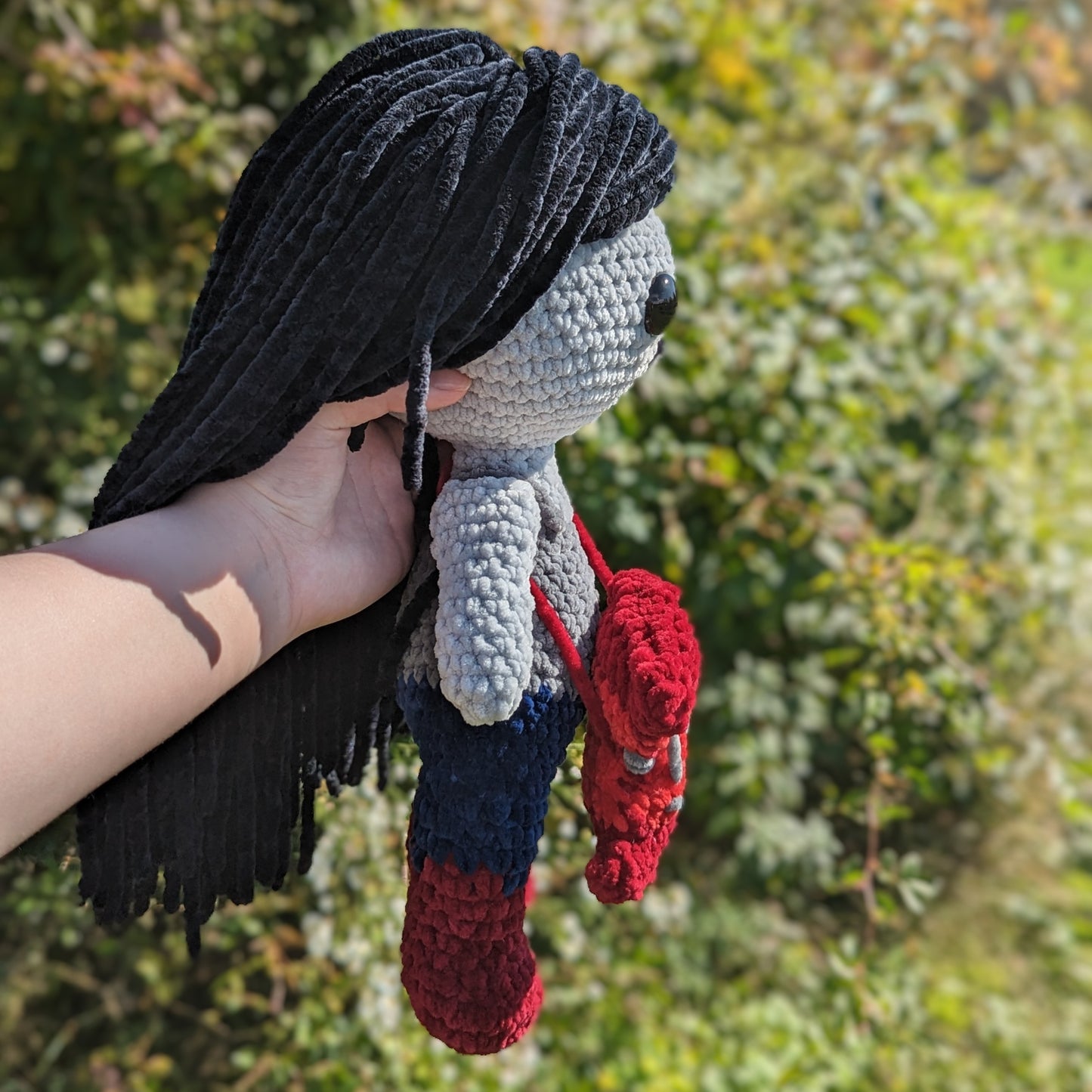 HECHO A PEDIDO Jumbo Marceline la Reina Vampiro Crochet Plushie