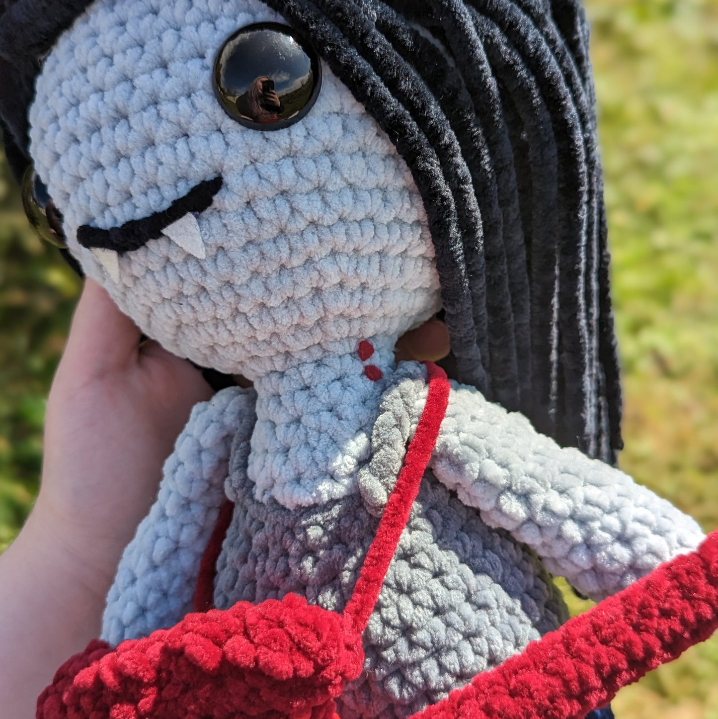 HECHO A PEDIDO Jumbo Marceline la Reina Vampiro Crochet Plushie