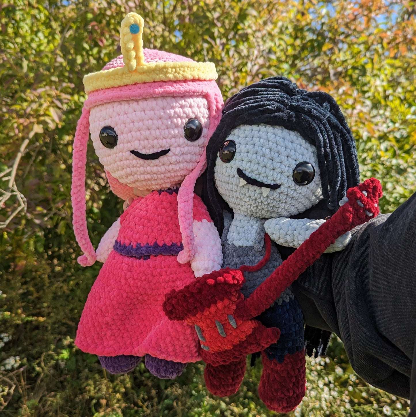 HECHO A PEDIDO Jumbo Marceline la Reina Vampiro Crochet Plushie