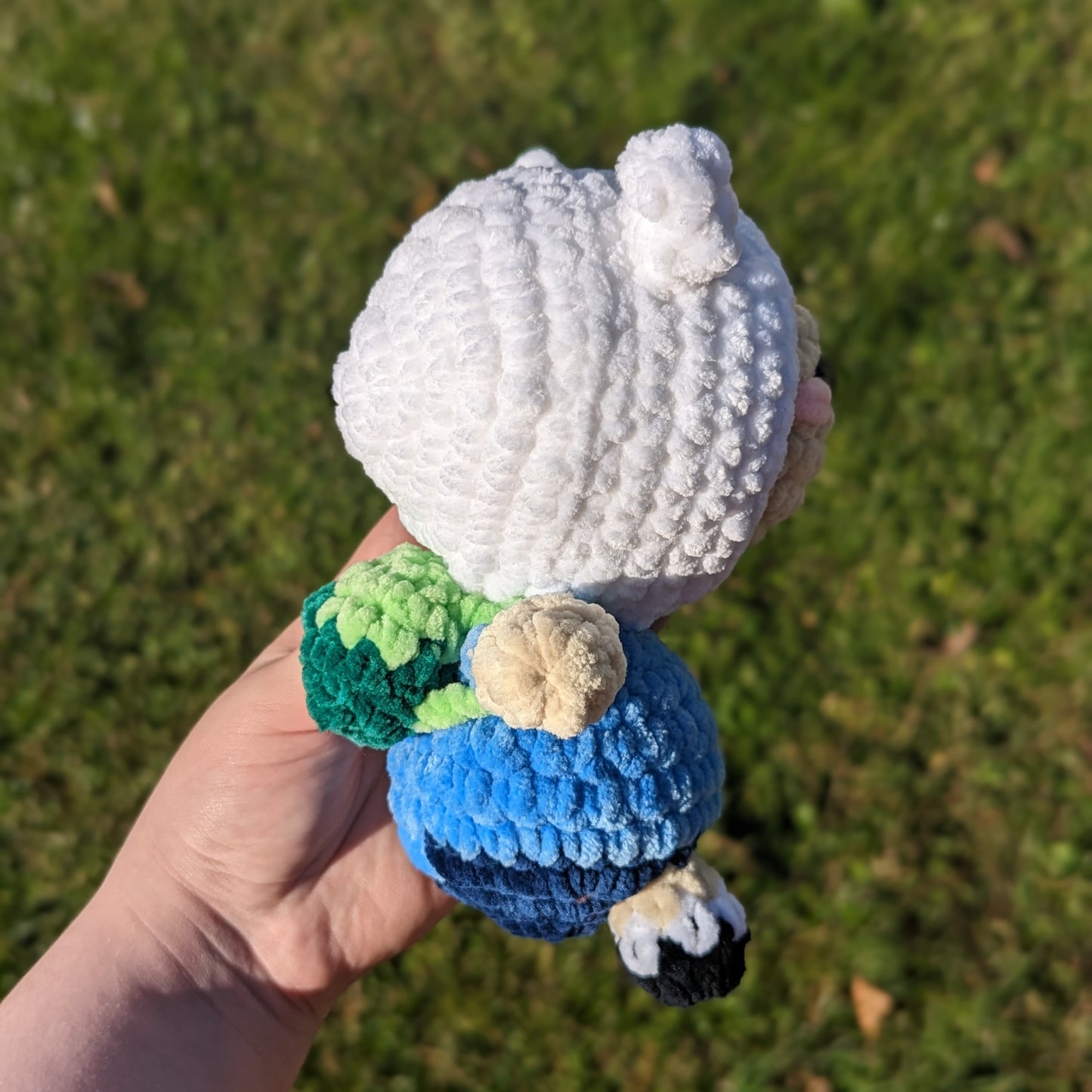 HECHO A PEDIDO Finn el Humano Chibi Estilo Crochet Plushie // Clásico, Pijama o Buff Baby Finn