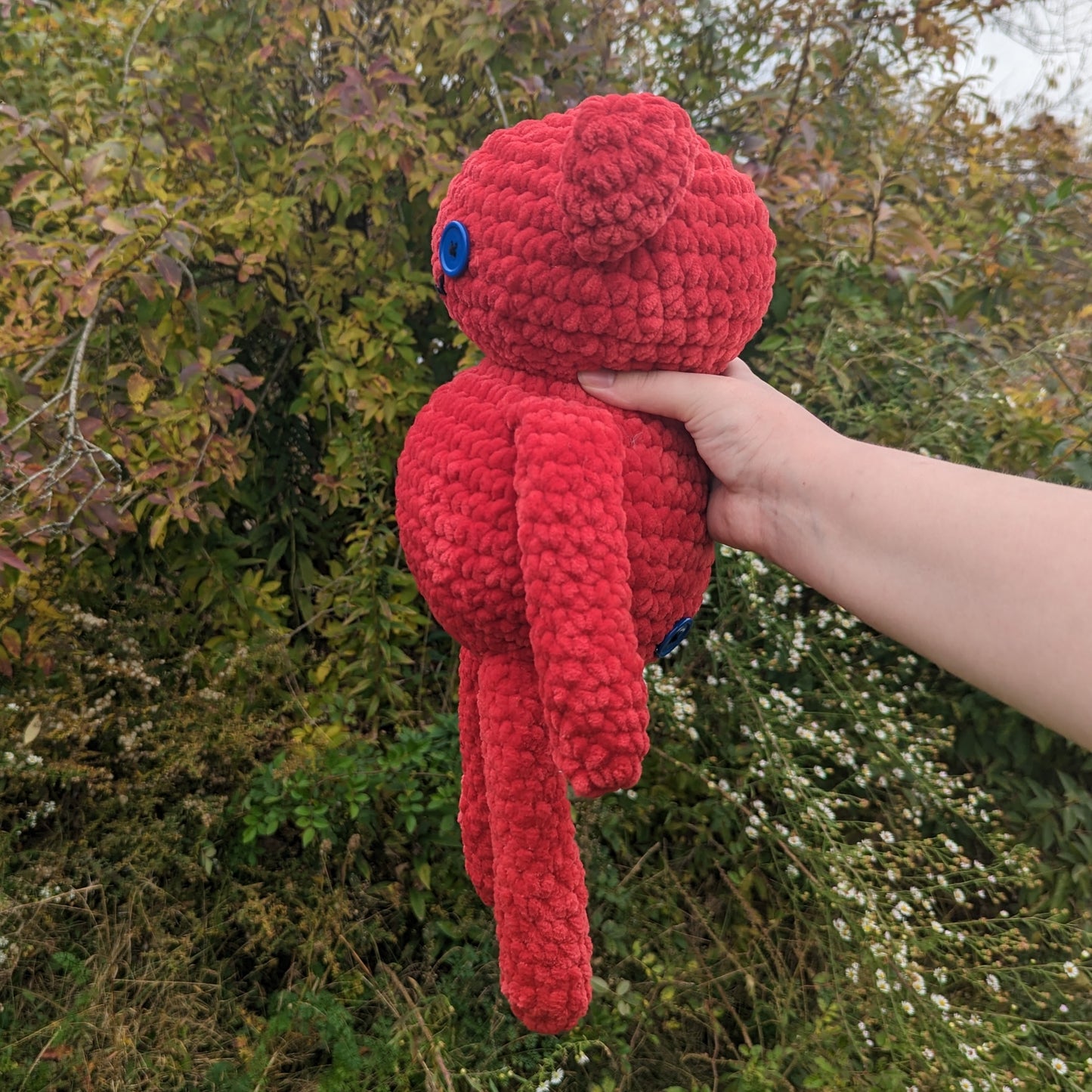 HECHO A PEDIDO Jumbo Hambo Crochet Plushie // Hambo nuevo o usado (muy querido)