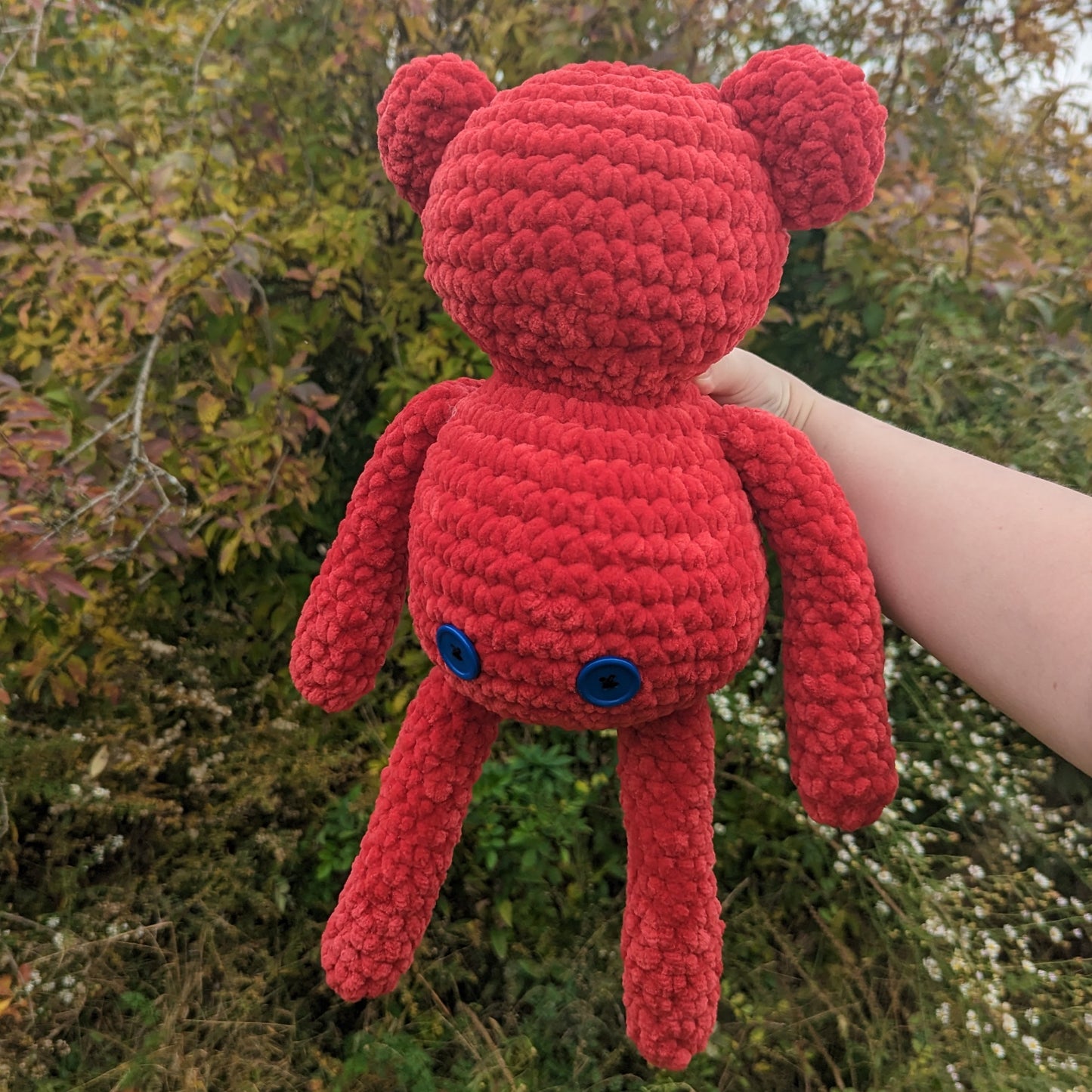 HECHO A PEDIDO Jumbo Hambo Crochet Plushie // Hambo nuevo o usado (muy querido)