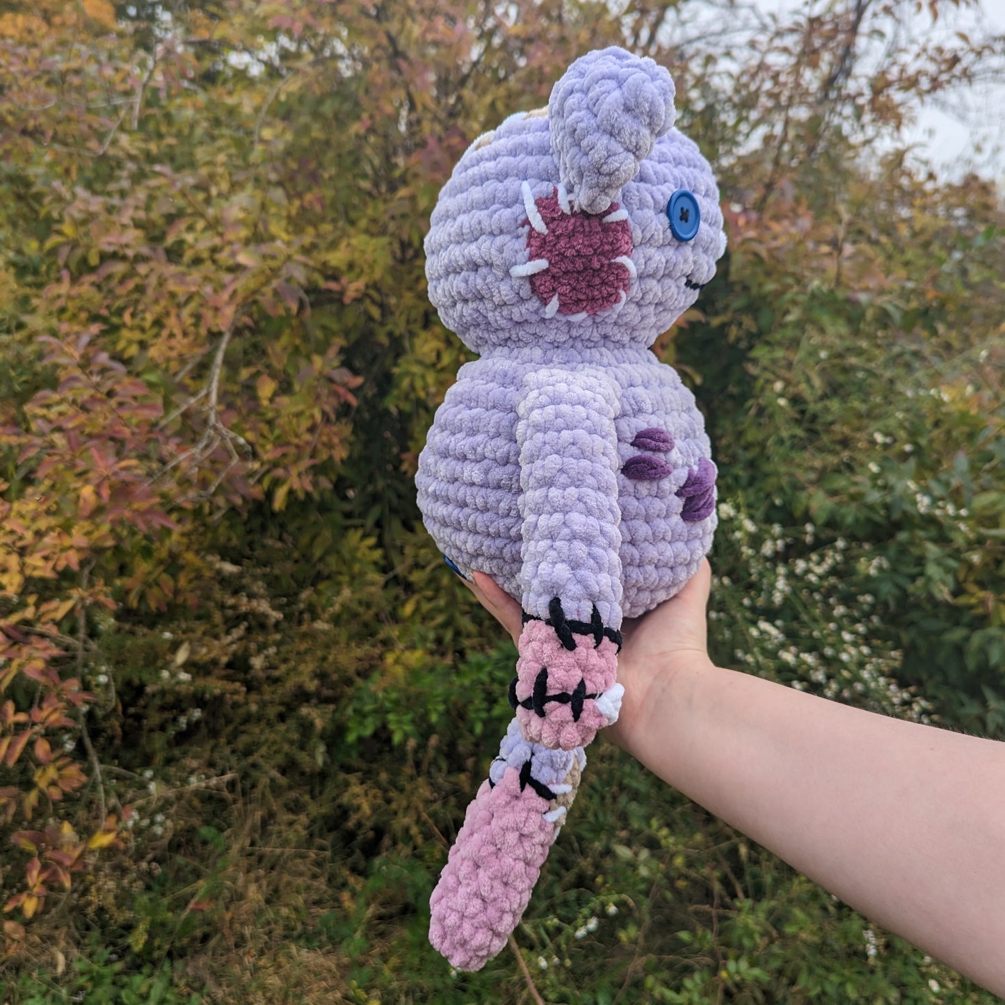 HECHO A PEDIDO Jumbo Hambo Crochet Plushie // Hambo nuevo o usado (muy querido)