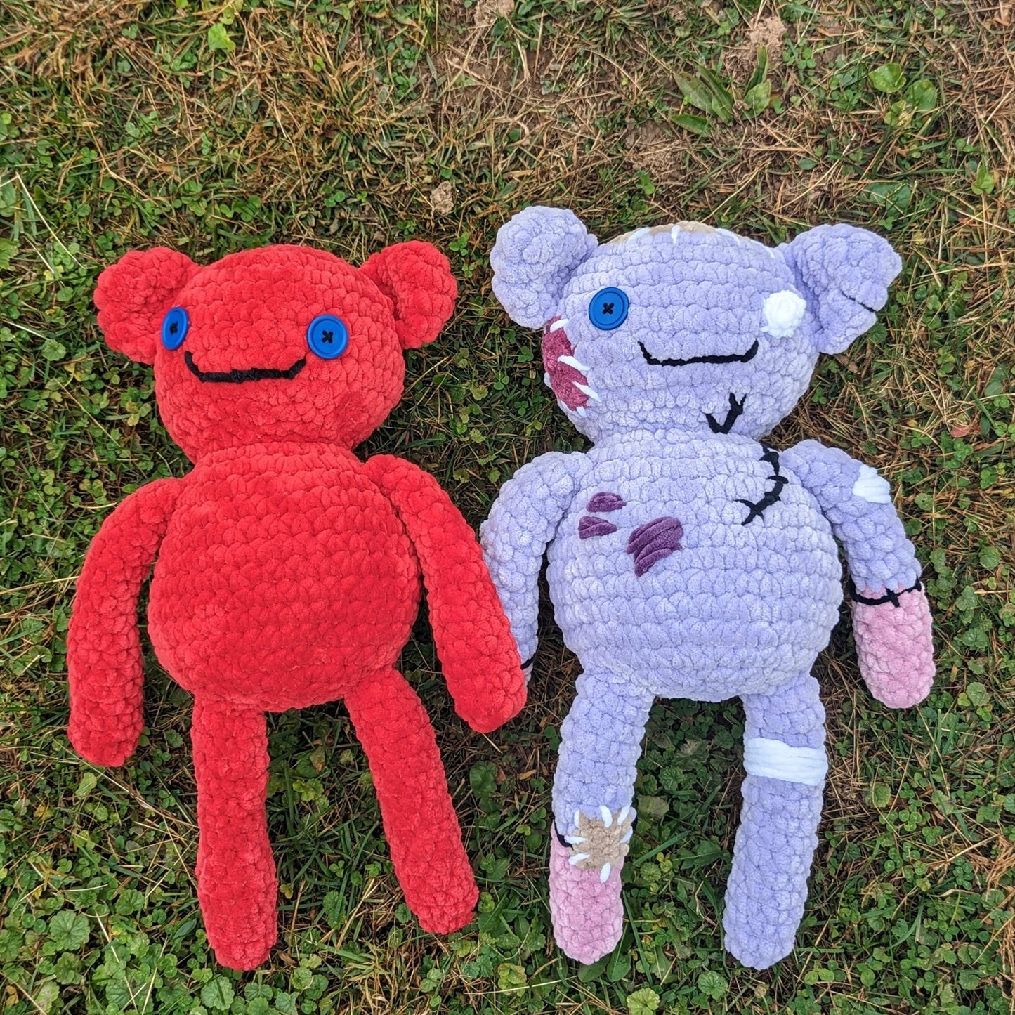 HECHO A PEDIDO Jumbo Hambo Crochet Plushie // Hambo nuevo o usado (muy querido)