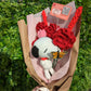 Cartoon Dog Crochet Floral Bouquet [Archived]