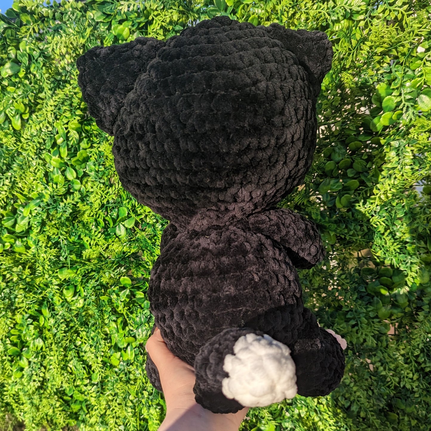 Tuxedo Black and White Cat Crochet Pattern // NOT A PHYSICAL ITEM