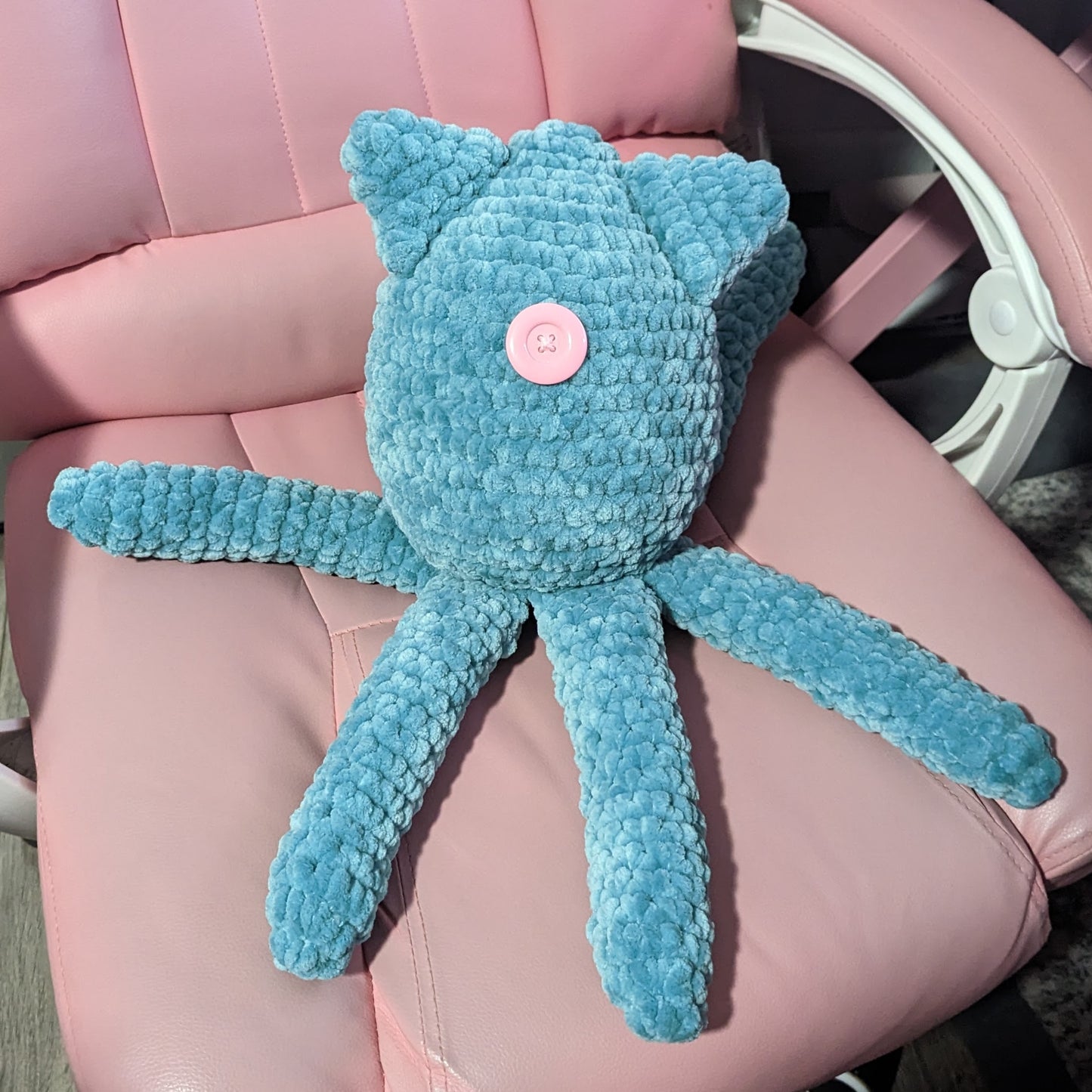 Button Eyed Squid Coraline Crochet Pattern // NOT A PHYSICAL ITEM